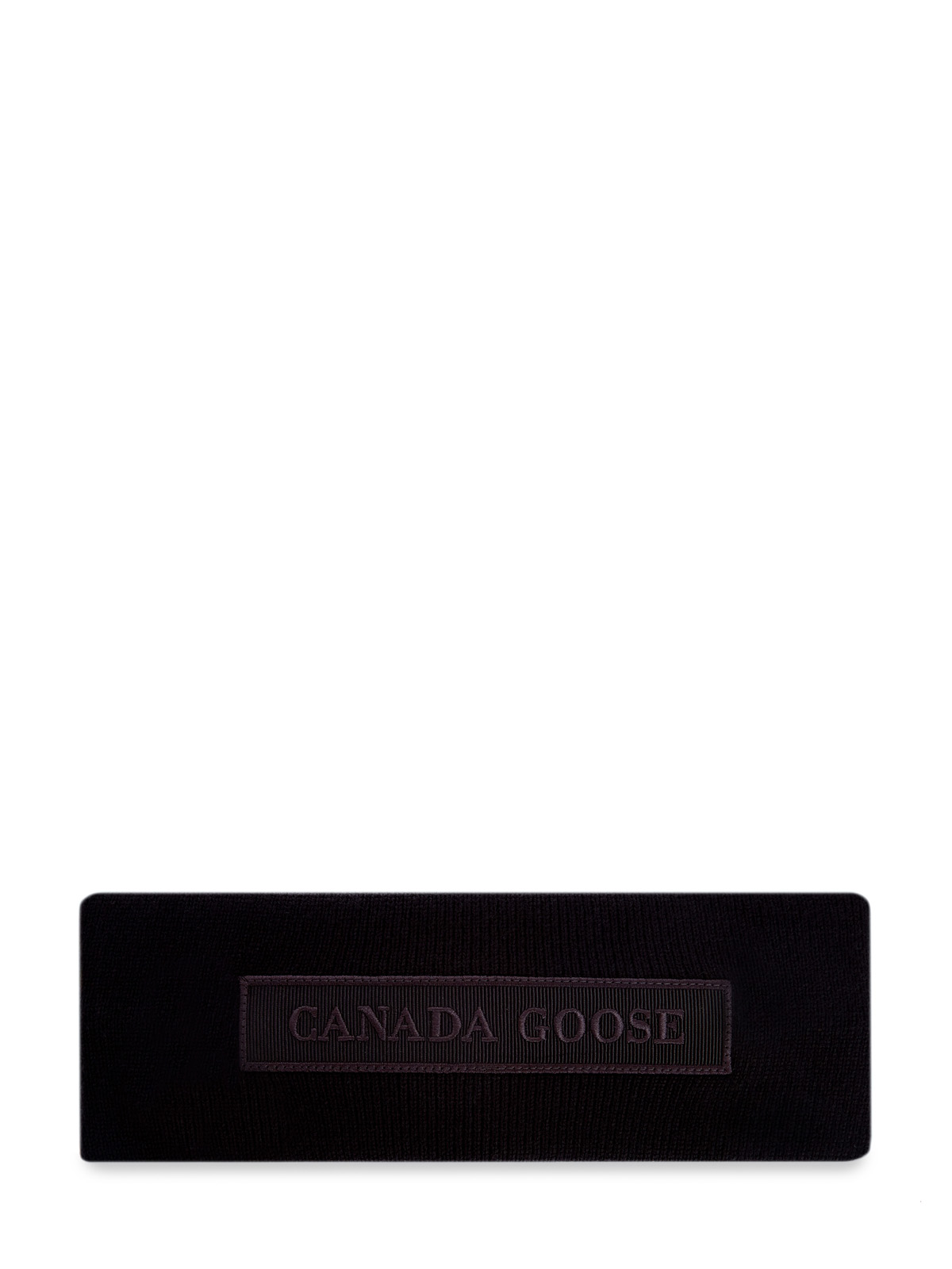 Повязка-лента из эластичной шерсти мериноса CANADA GOOSE, цвет черный, размер S;M - фото 1