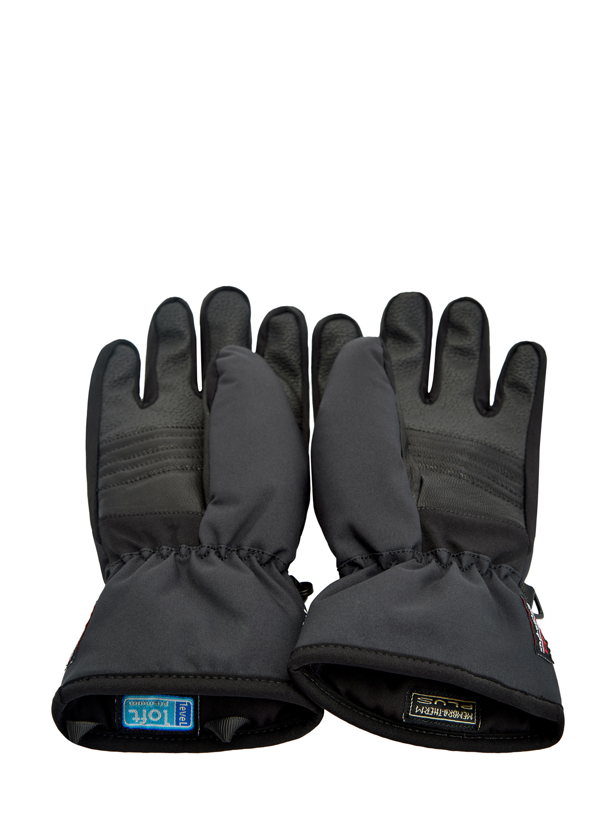 Перчатки с термоизоляцией из матовой ткани Teflon EcoElite™ и кожи COLMAR, цвет черный, размер S;M - фото 3