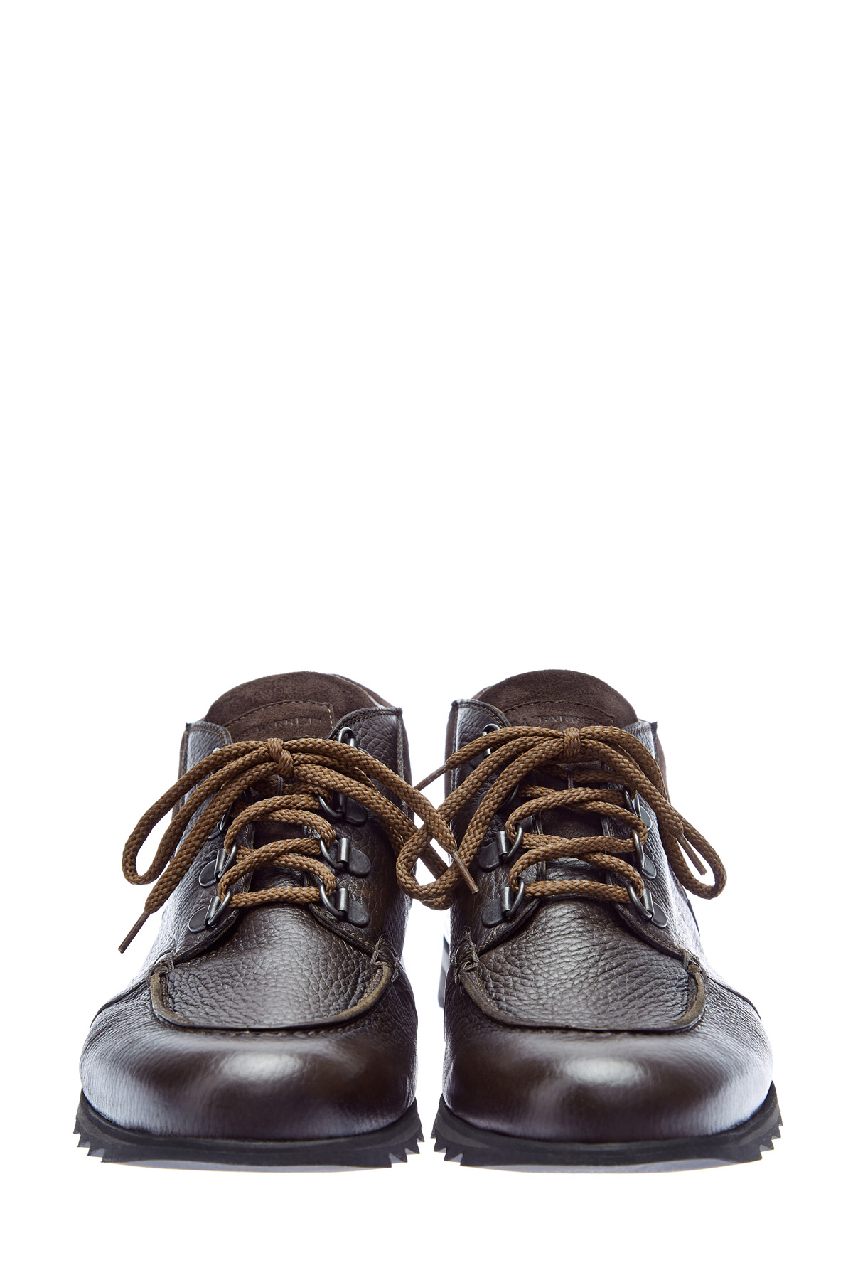 Кожаные ботинки-топсайдеры на подкладке из меха BARRETT, цвет коричневый, размер 40.5;43;44 - фото 6