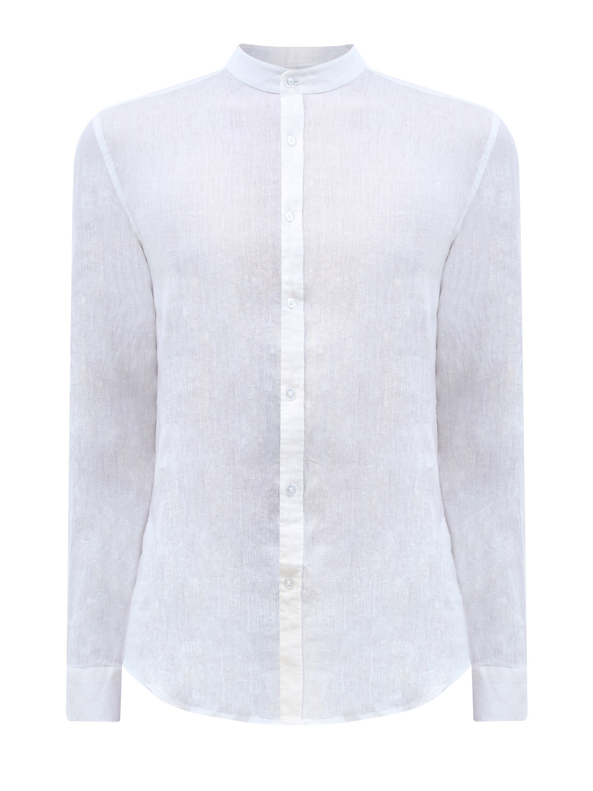 Рубашка из дышащей льняной ткани с регулируемыми рукавами CUDGI, цвет белый, размер 48;50;52;54