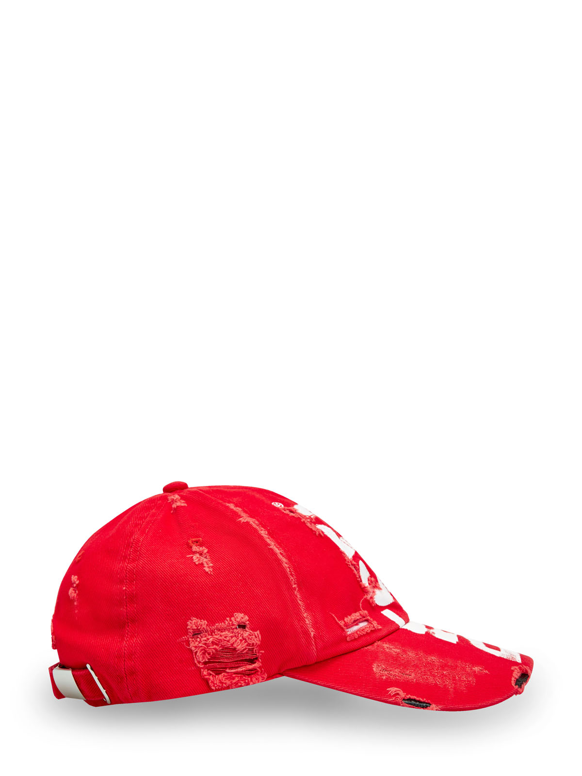 Бейсболка C-Ewan с контрастным принтом и потертостями DIESEL, цвет красный, размер S;L - фото 2