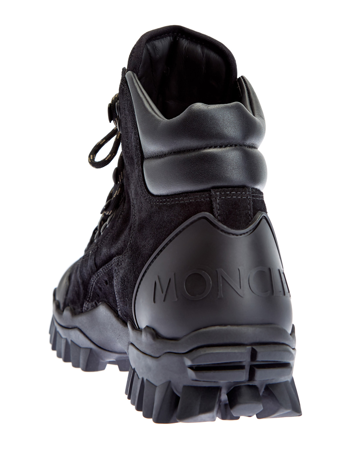 Массивные ботинки в хайкинговом стиле из замши MONCLER, размер 6;7;7.5;8;8.5;9;9.5;10;11 - фото 4