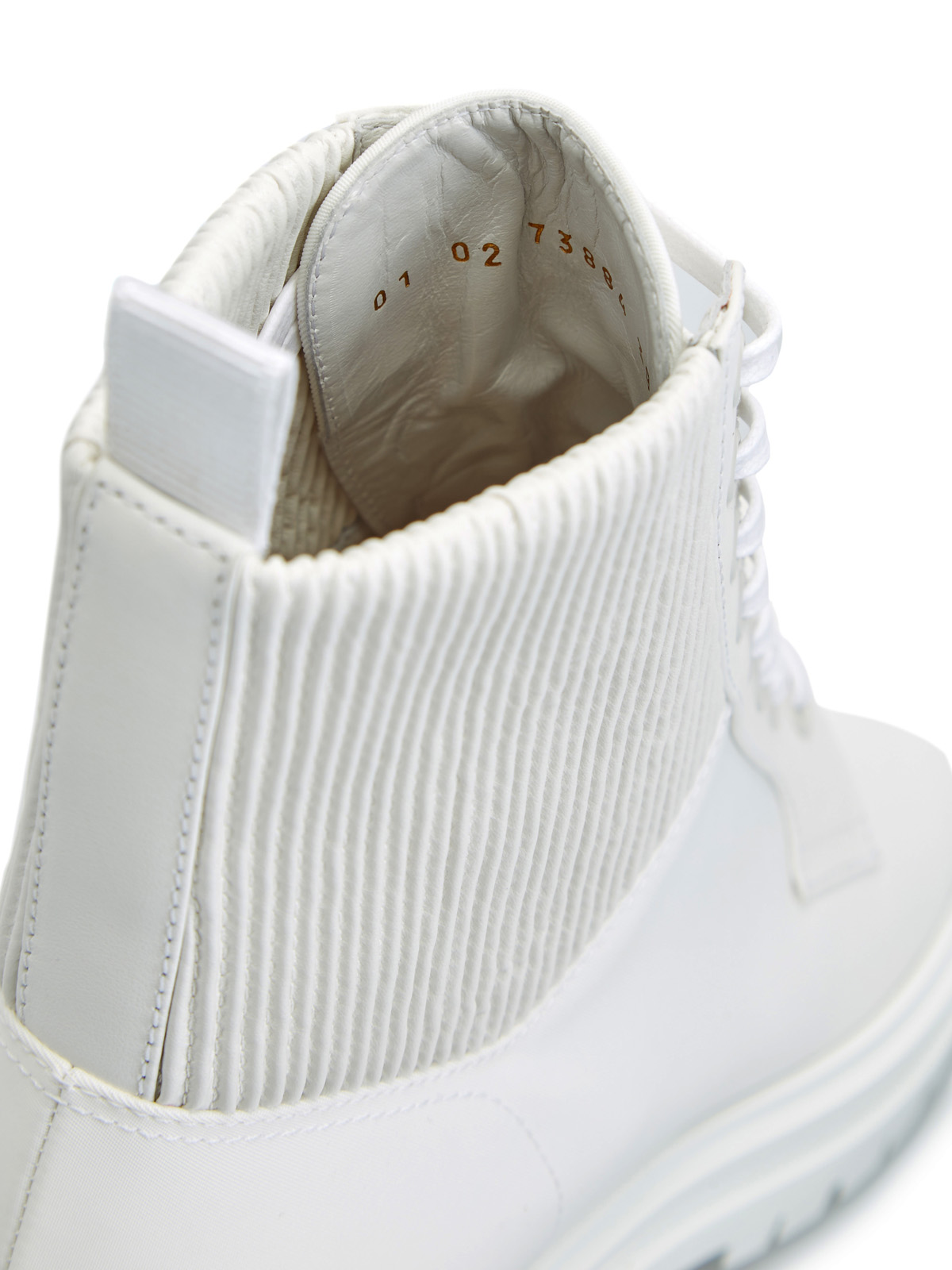 Белые ботинки Martis из кожи с массивной подошвой GIANVITO ROSSI, цвет белый, размер 36;36.5;37;37.5;38.5;40;40.5 - фото 6