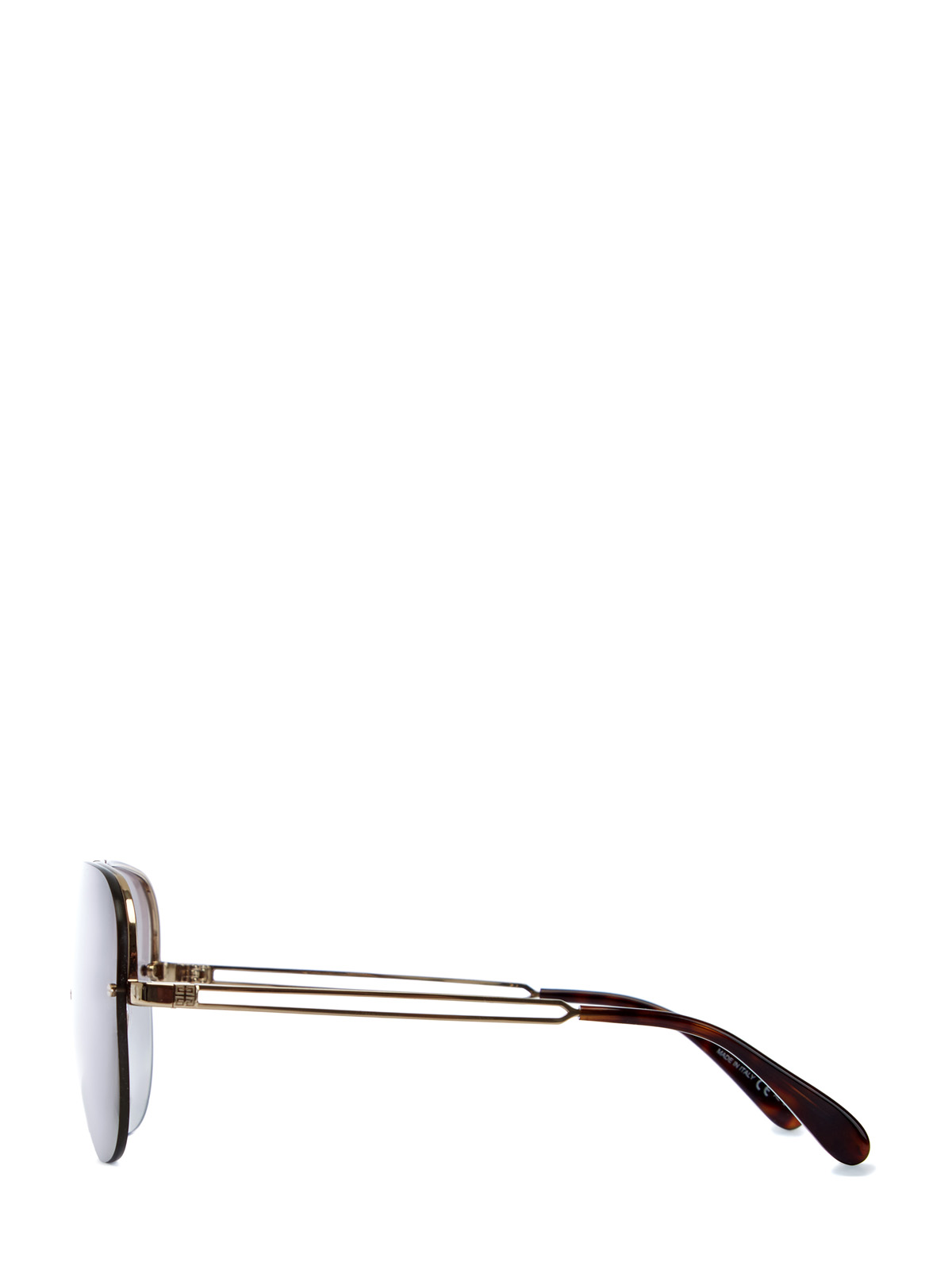 Солнцезащитные очки-авиаторы из легкого ацетата GIVENCHY (sunglasses), цвет черный, размер 40;42;44;46;38 - фото 3