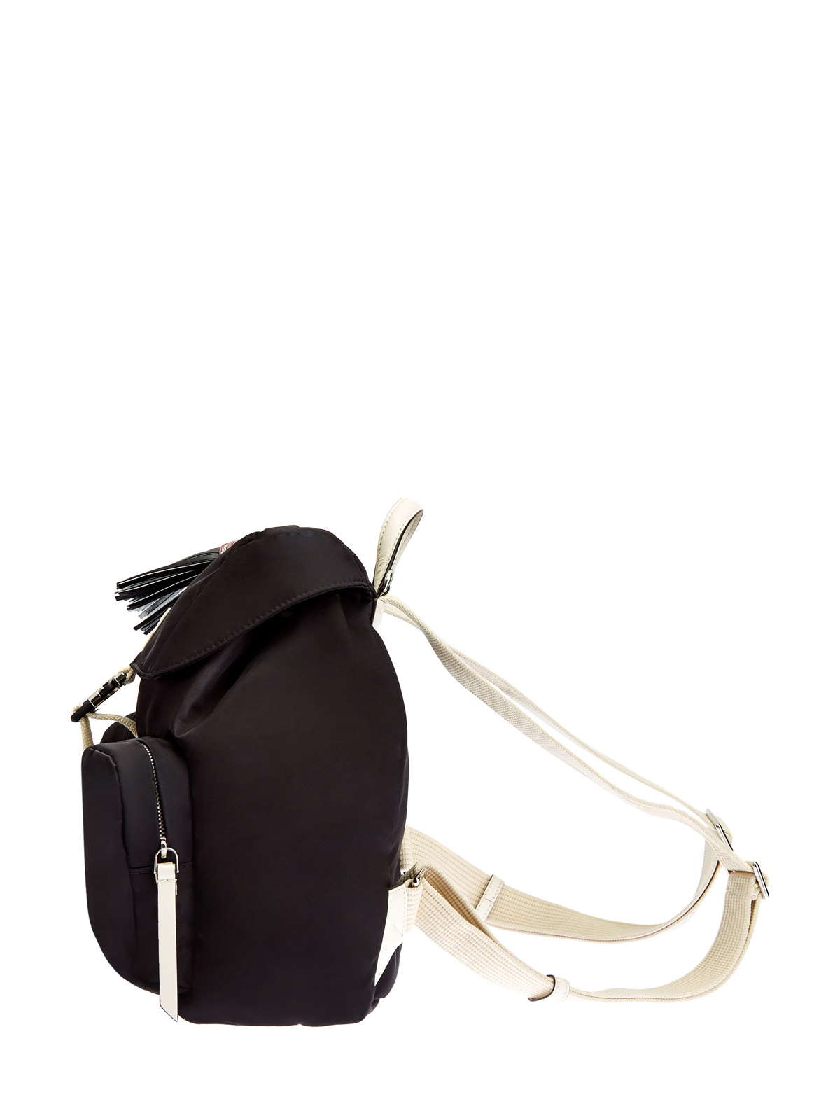 Нейлоновый рюкзак Dauphine с отделкой из матовой кожи MONCLER, цвет черный, размер 5;6;7;9 - фото 4