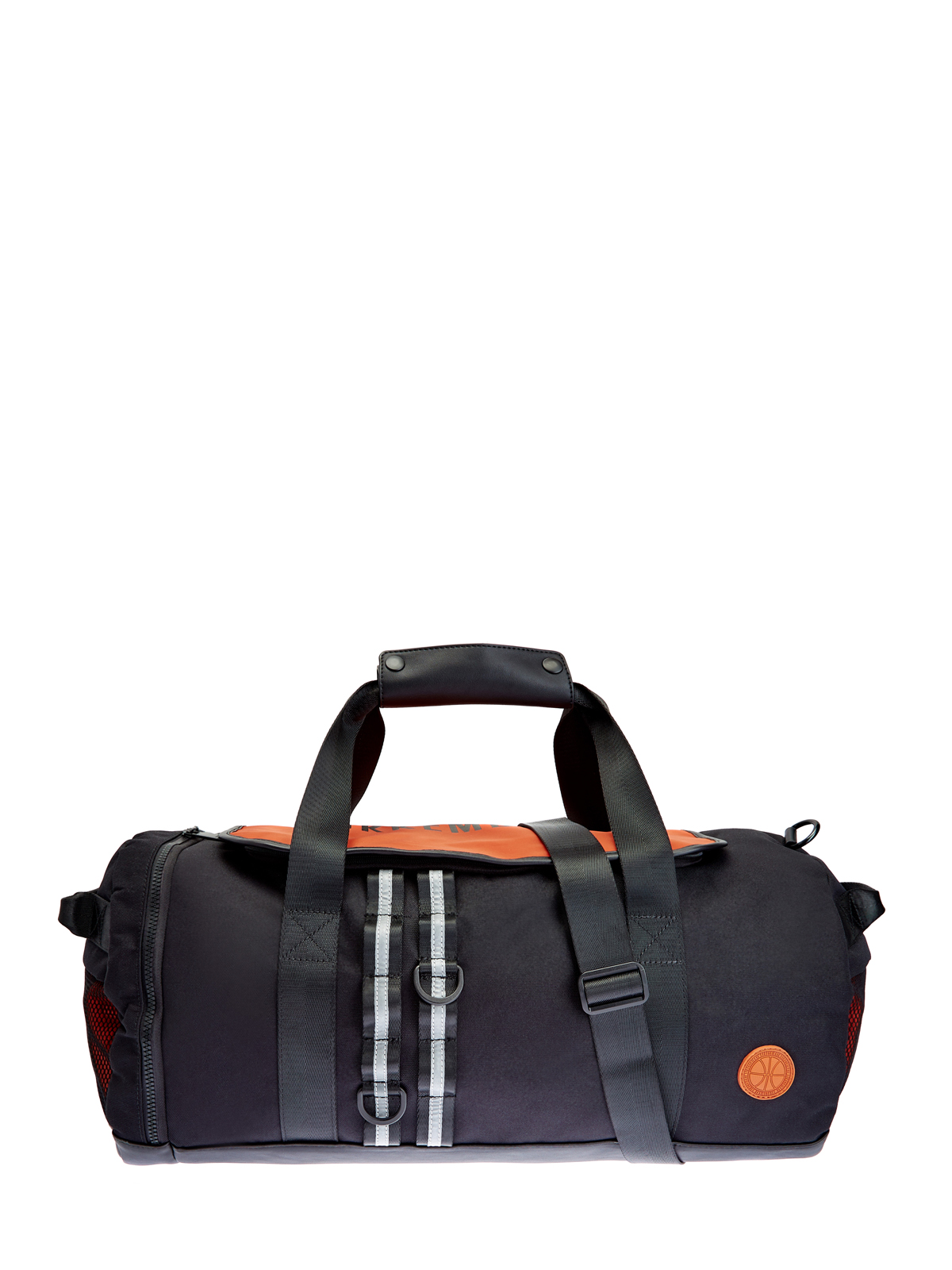 Спортивная сумка Bounce из прочного текстиля с принтом BIKKEMBERGS, цвет черный, размер 5;6;7;8;9 - фото 1