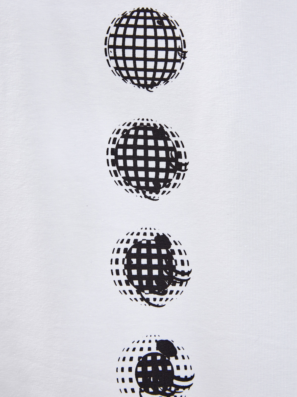 Футболка из гладкого джерси с графическим принтом BIKKEMBERGS, цвет белый, размер XL;2XL;M - фото 6
