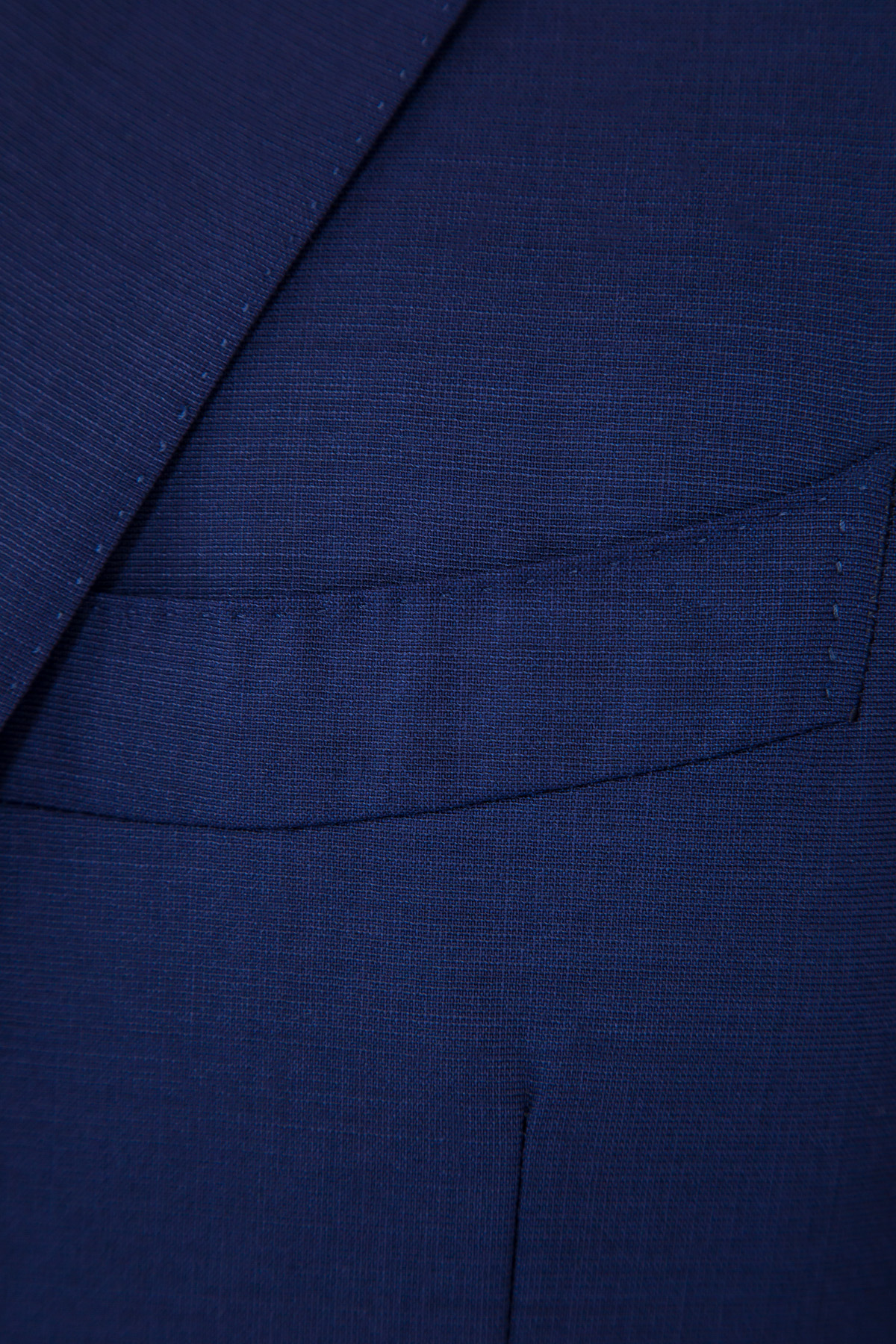 Классический костюм из шерстяной ткани Impeccabile CANALI, цвет синий, размер 52 - фото 5