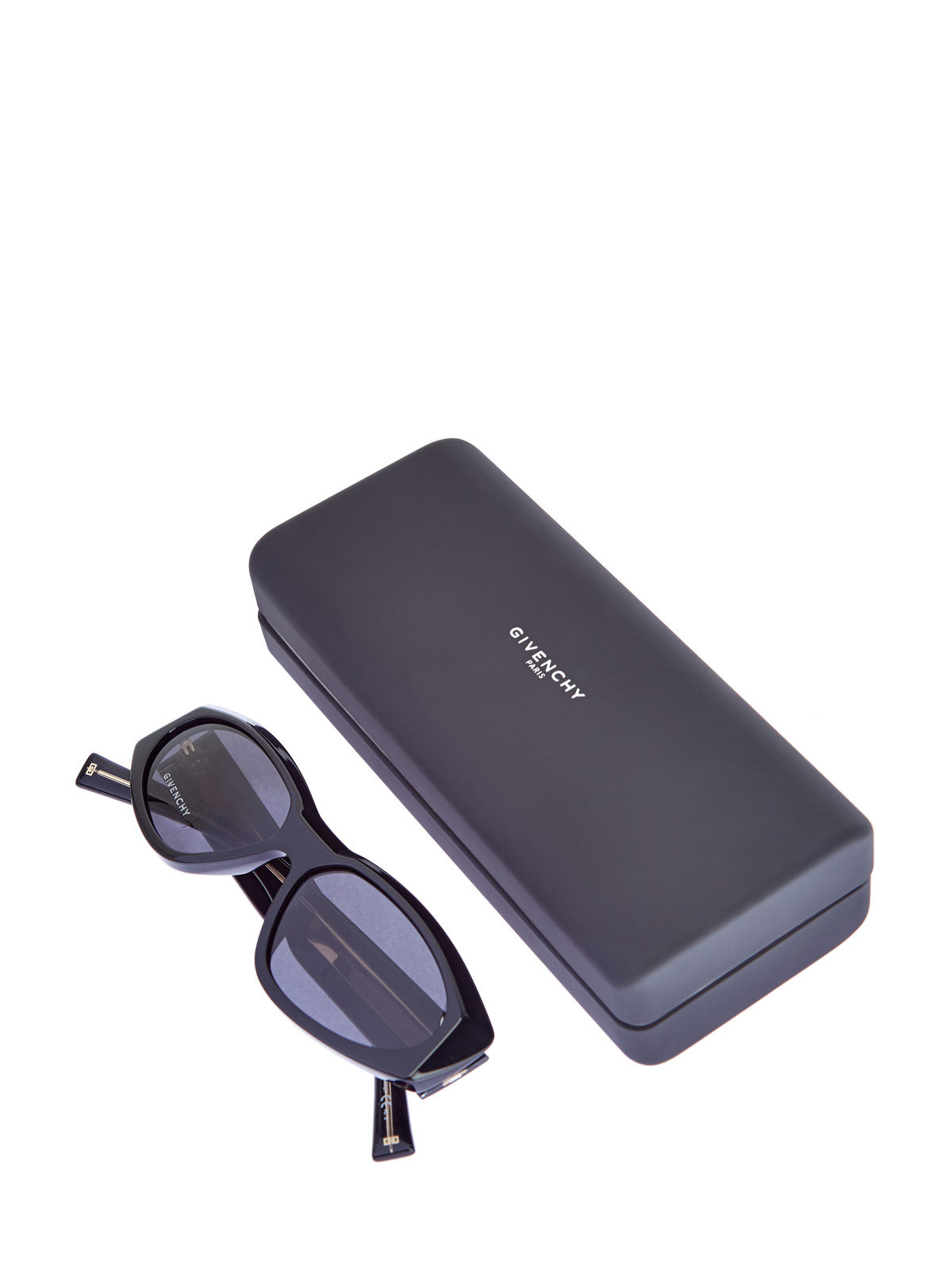 Элегантные солнцезащитные очки из ацетата с металлизированной отделкой GIVENCHY (sunglasses), цвет черный, размер 36.5;37;38;38.5;39;39.5;40 - фото 4