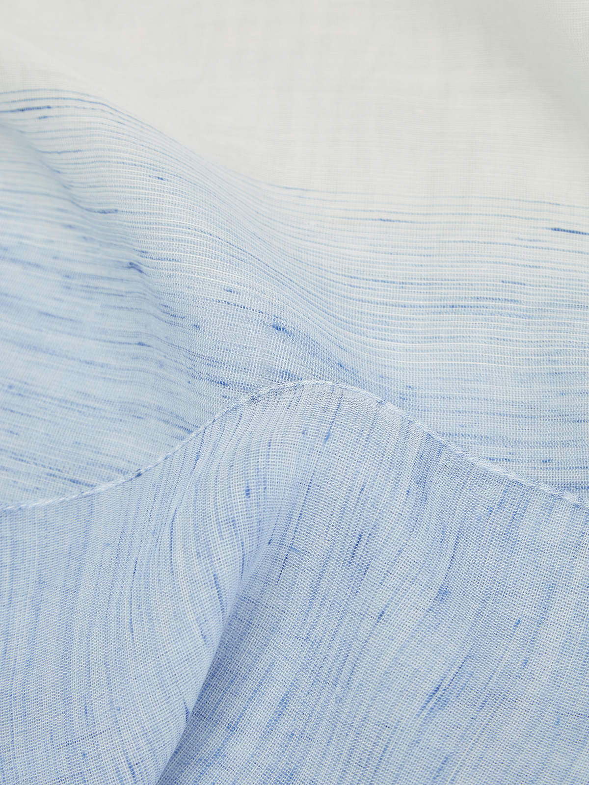 Шарф из тонкого модала с бахромой ELEVENTY, цвет голубой, размер 41.5;41;42;44 - фото 2