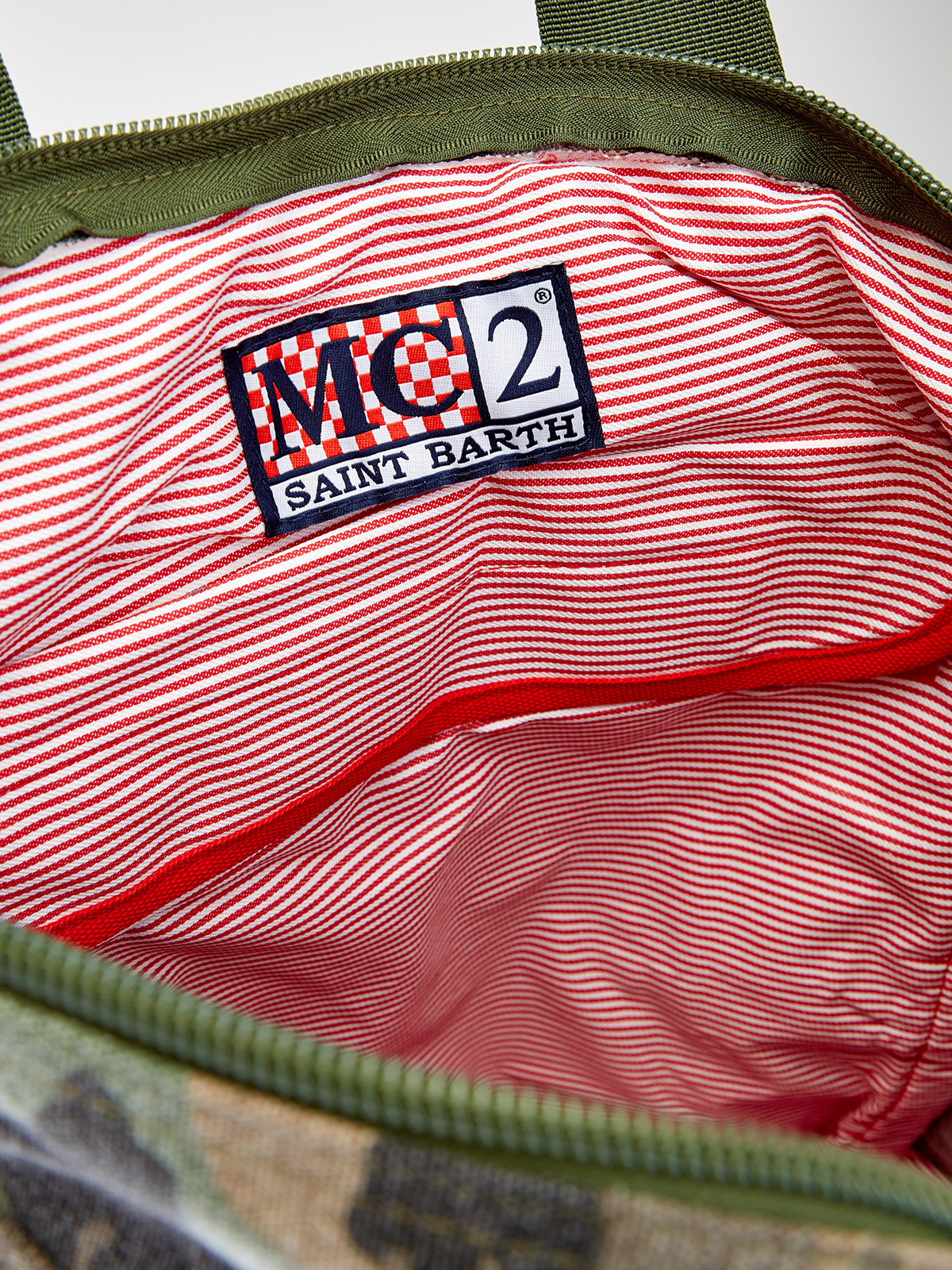 Рюкзак из хлопка с камуфляжным принтом MC2 SAINT BARTH, цвет мульти, размер 5;4;6;9;10 - фото 6