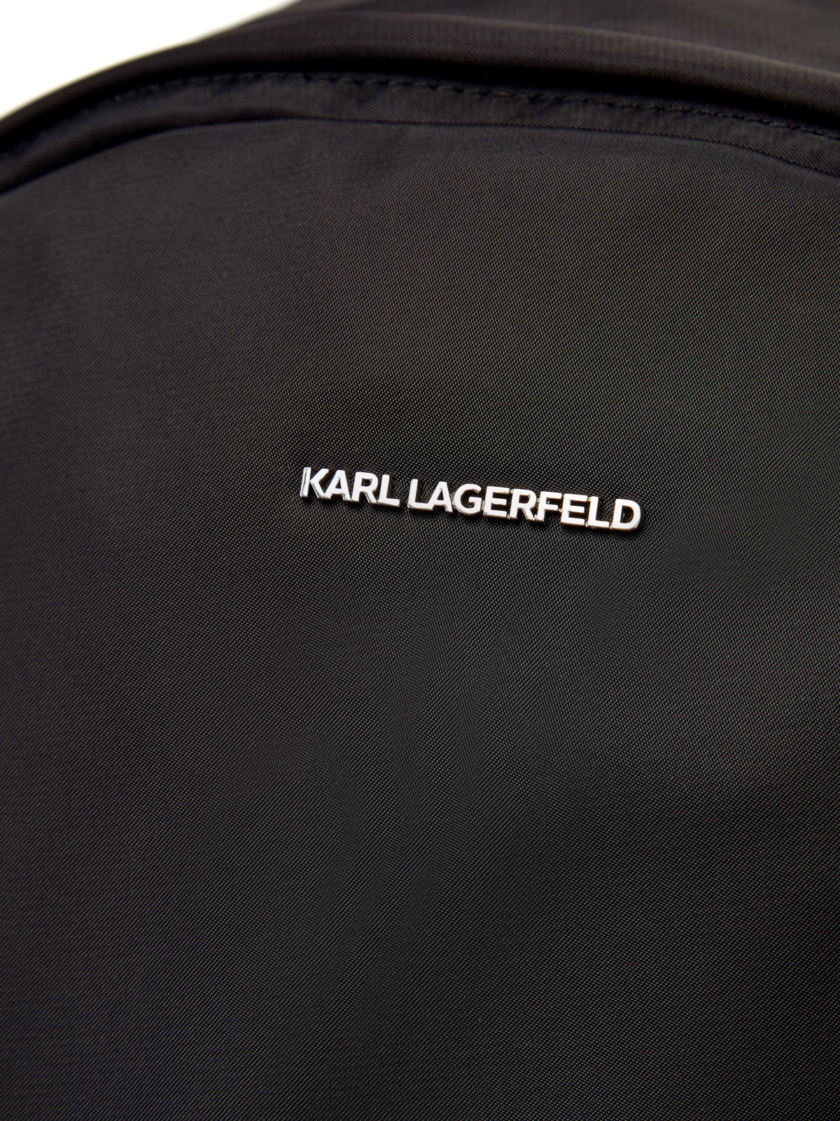 Минималистичный рюкзак K/Ikonik из матового нейлона KARL LAGERFELD, цвет черный, размер 5;6;7 Минималистичный рюкзак K/Ikonik из матового нейлона - фото 6