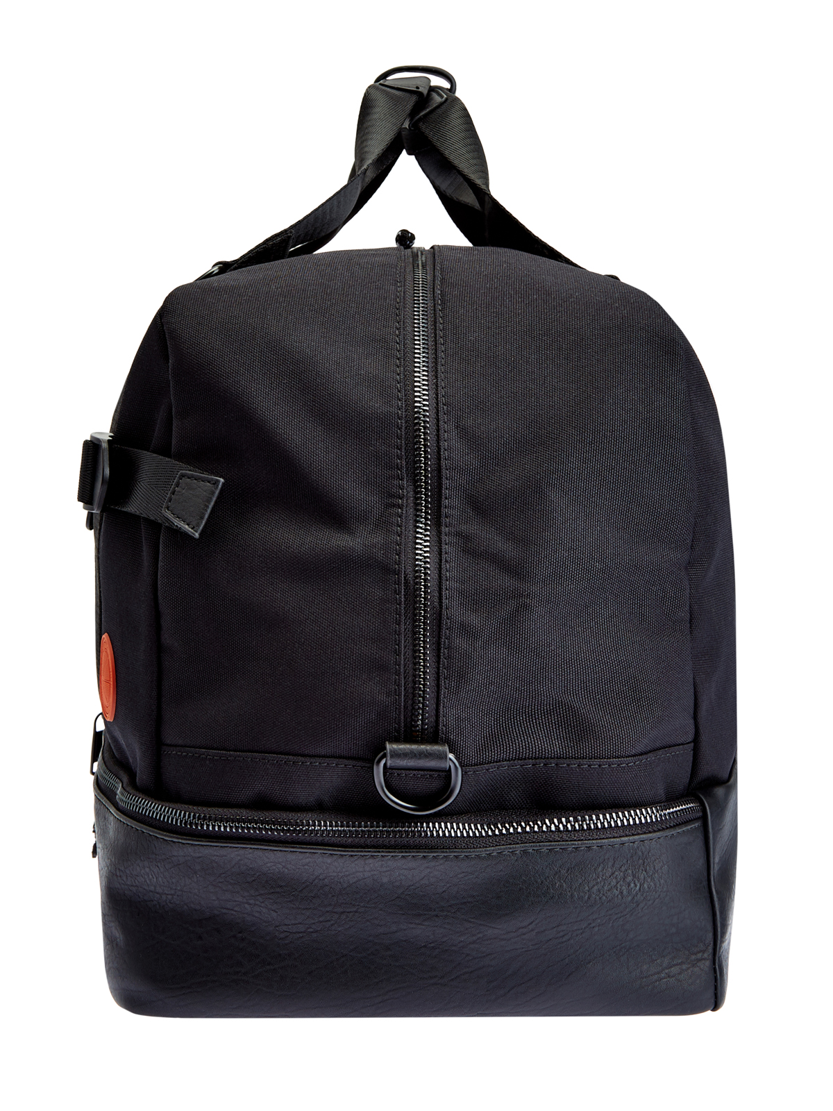 Дорожная сумка из технической ткани с контрастными деталями BIKKEMBERGS, цвет черный, размер 5;6;7;8;9 - фото 4