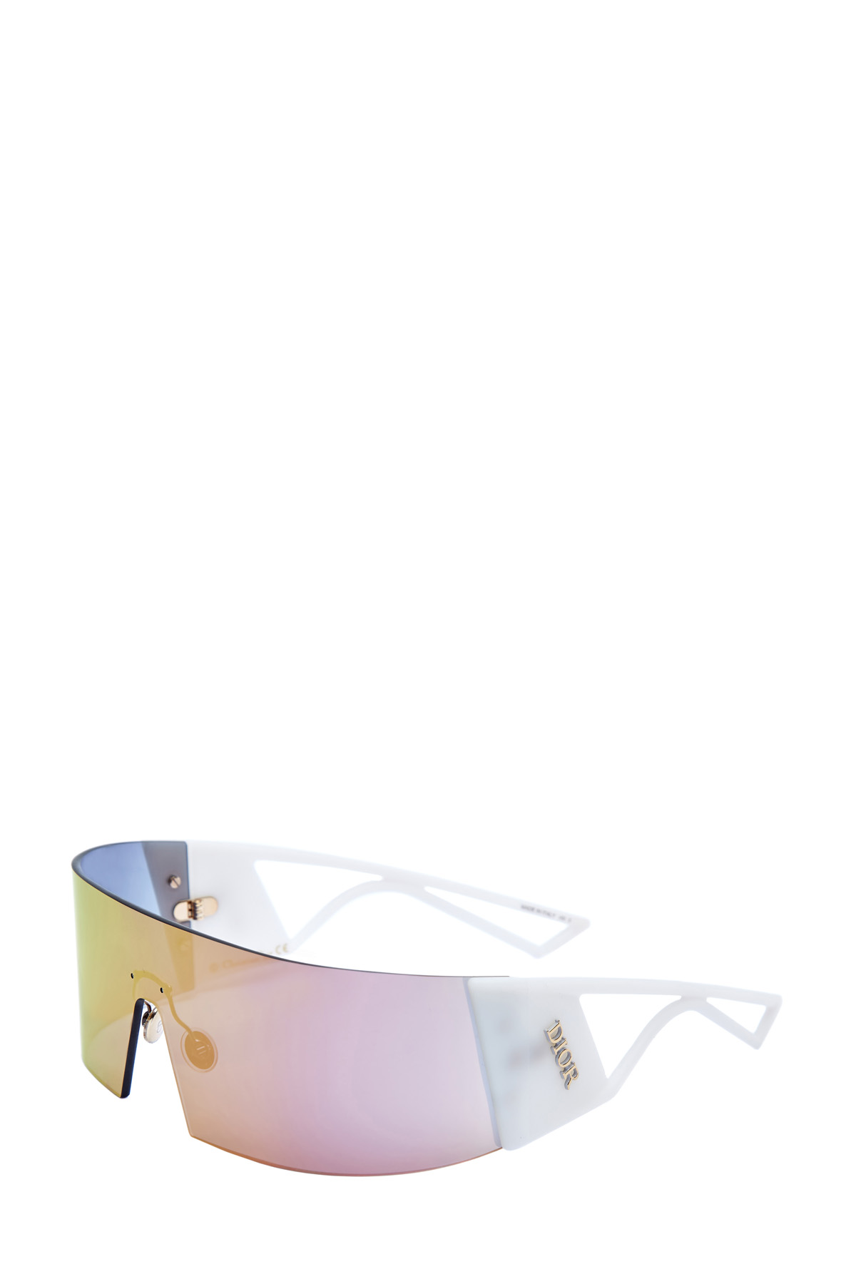 Очки-маска с голографическим напылением DIOR (sunglasses) women, цвет мульти, размер XS;S - фото 3