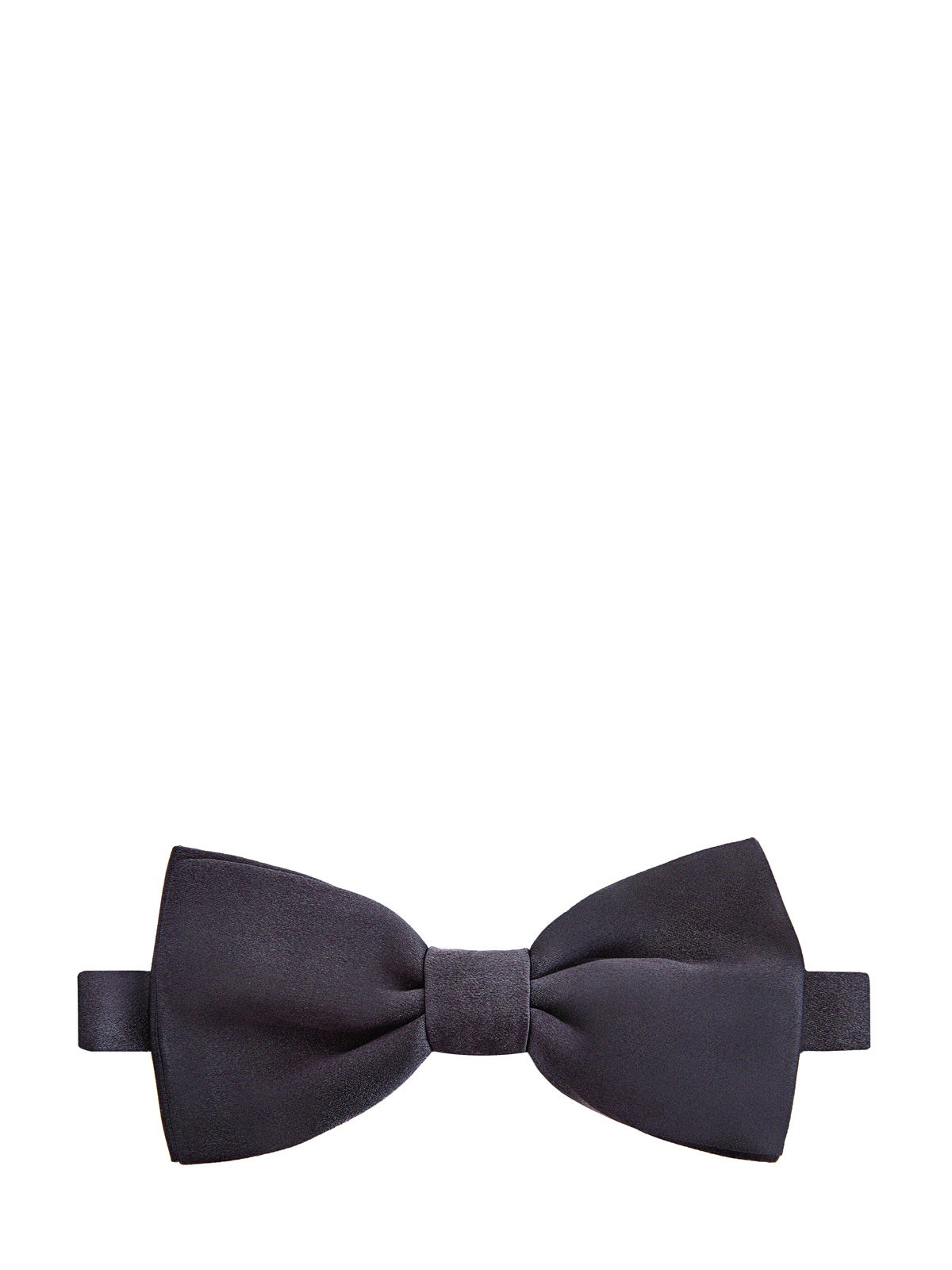 Шелковый галстук-бабочка в элегантном пепельном оттенке CANALI, цвет серый, размер 44