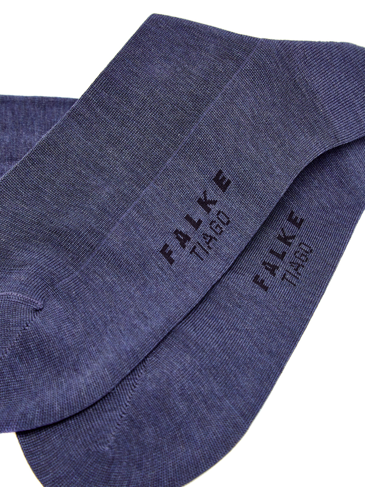 Носки Tiago из гладкого мерсеризованного хлопка FALKE, цвет синий, размер 37.5;37;38.5;39.5;38;40 - фото 3