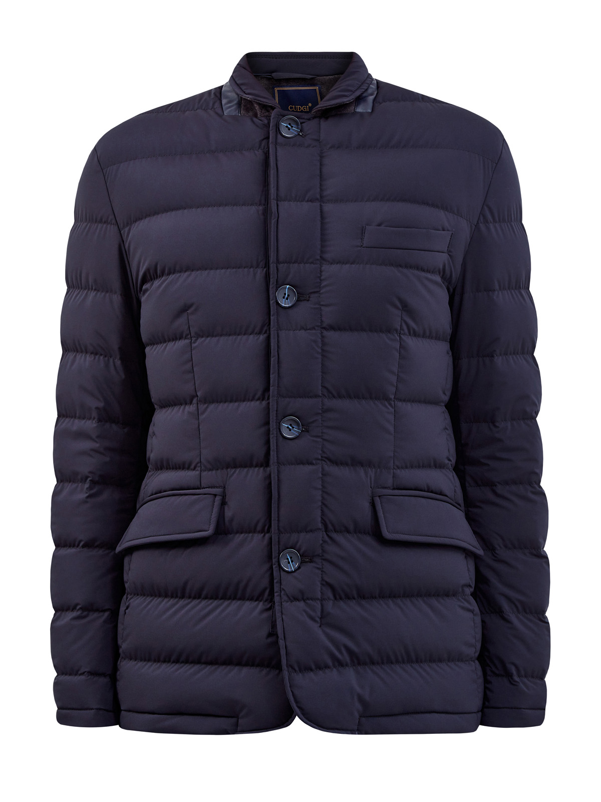 Утепленная куртка из стеганого влагозащитного нейлона CUDGI, цвет синий, размер M;L;XL;3XL;4XL - фото 1