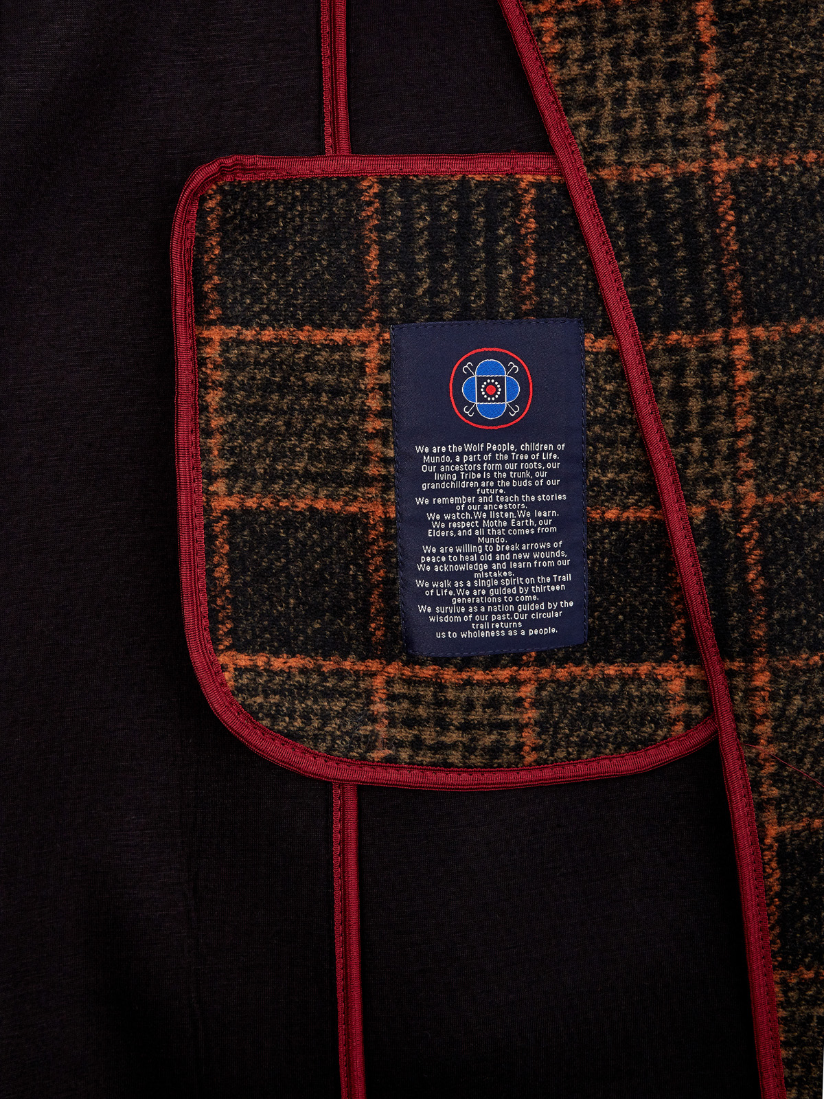Пальто классического кроя из шерсти в крупную клетку CUDGI, цвет коричневый, размер 48;50;52;54 - фото 6