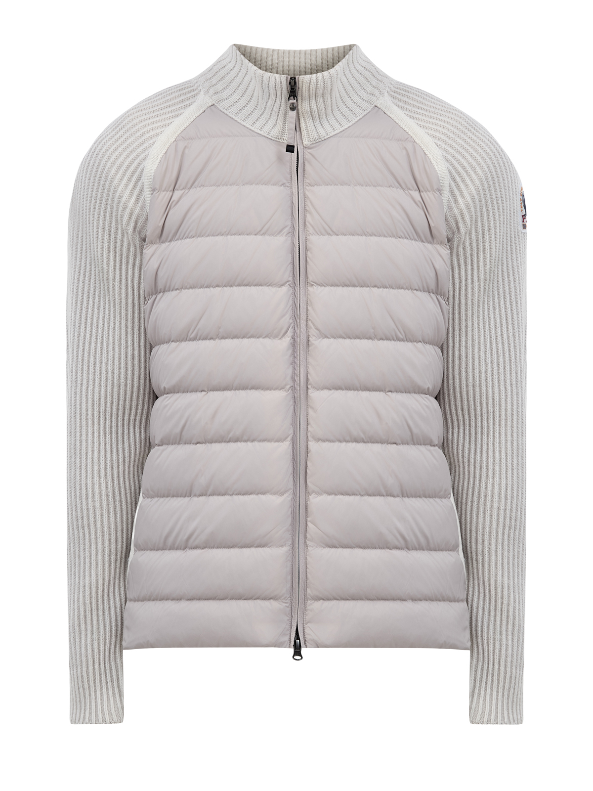 Вязаная толстовка с утепленными стегаными вставками 74100₽