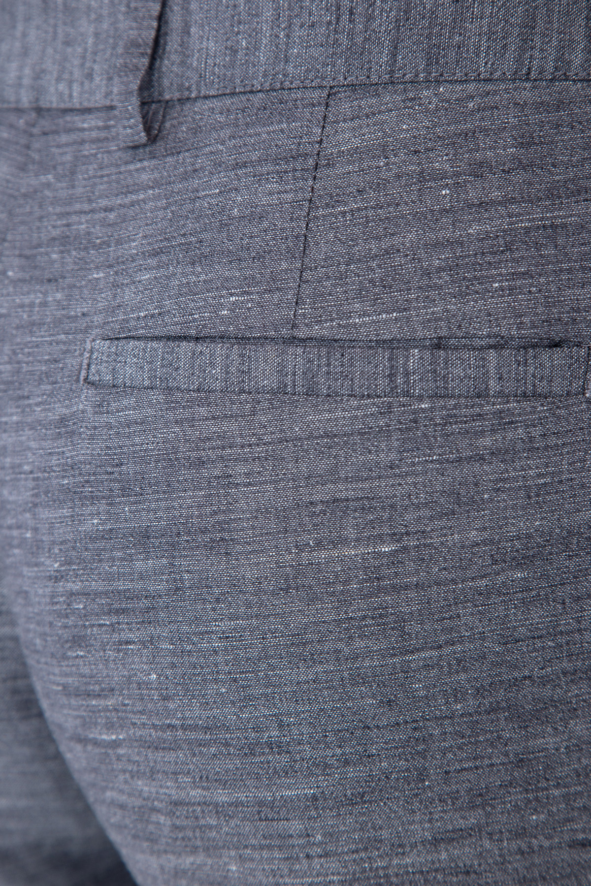 Брюки кроя smooth со складками у пояса и зауженными брючинами BRUNELLO CUCINELLI, цвет серый, размер 50 - фото 7