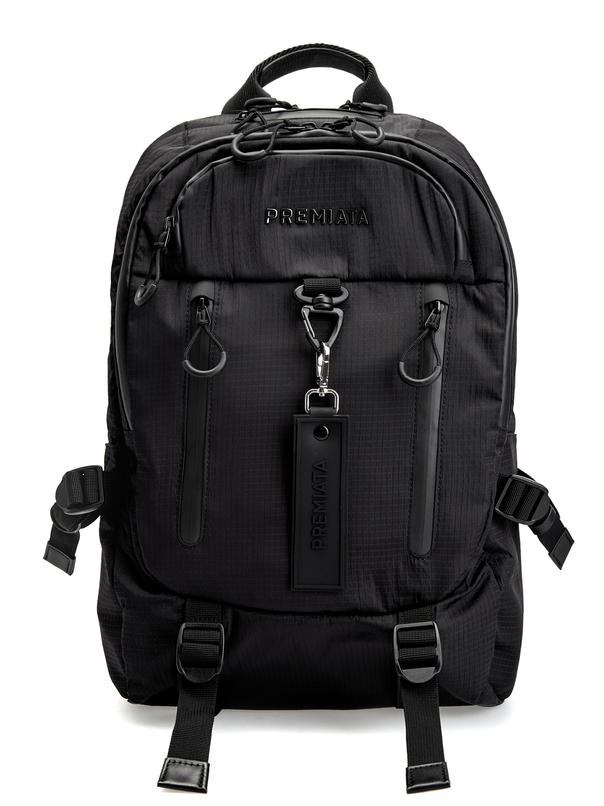 Рюкзак Ventura из водоотталкивающего габардина с отделением для ноутбука PREMIATA, цвет черный, размер S;M - фото 1