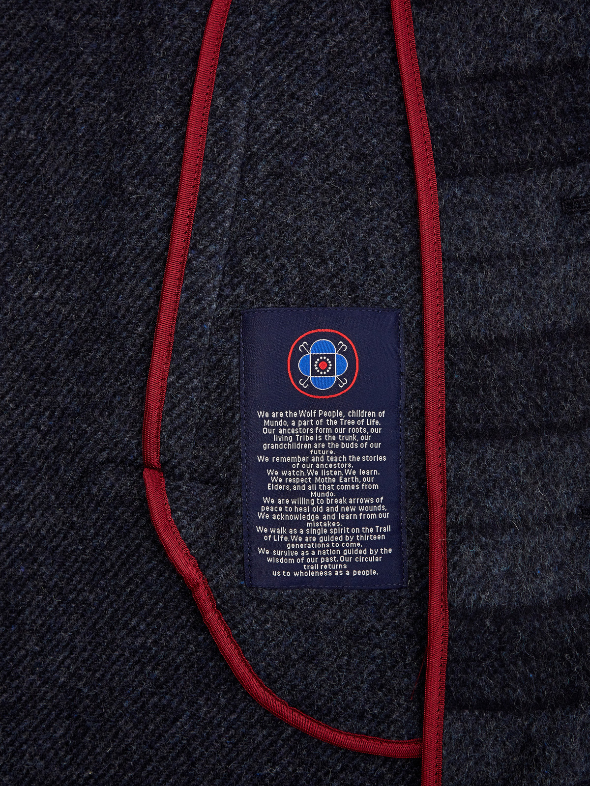 Классическое однобортное пальто из шерсти в полоску CUDGI, цвет синий, размер 52;54;56;58;50 - фото 6