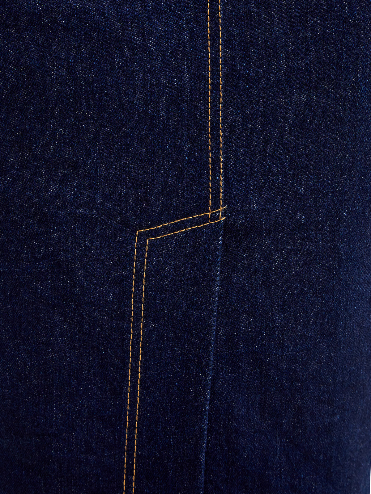 Джинсовая юбка-карандаш с декоративной прострочкой Vika 2.0, цвет синий, размер 42;44;40 - фото 5