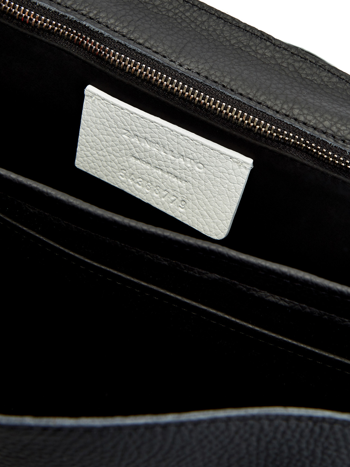 Кожаная сумка Postina с регулируемым съемным ремнем ZANELLATO, цвет черный, размер 42;44;45 - фото 7