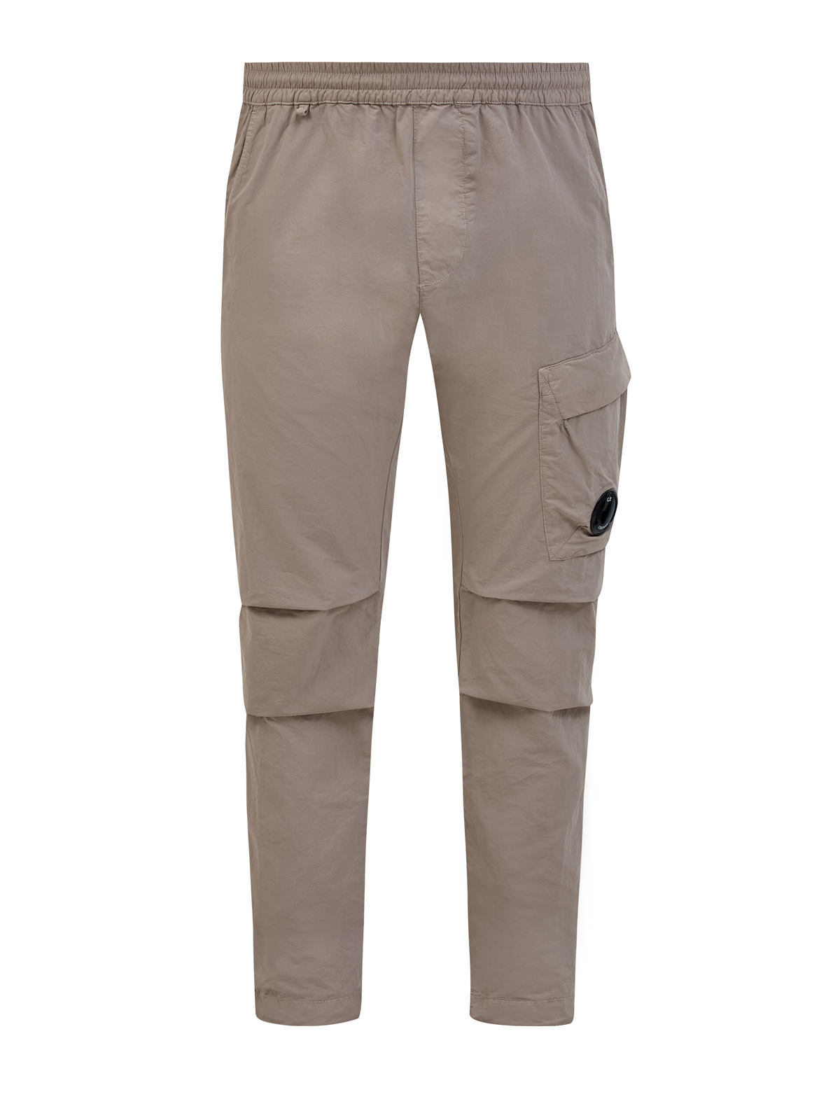 

Брюки-карго из матового влагозащитного нейлона Flatt с линзой, Бежевый, Брюки-карго из матового влагозащитного нейлона Flatt с линзой