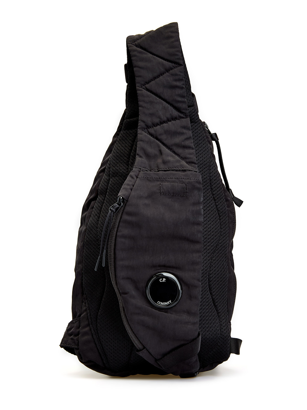 Рюкзак Nylon B с регулируемым ремнем-crossbody и линзой C.P. C.P.COMPANY, цвет черный, размер 60;59;58 - фото 4
