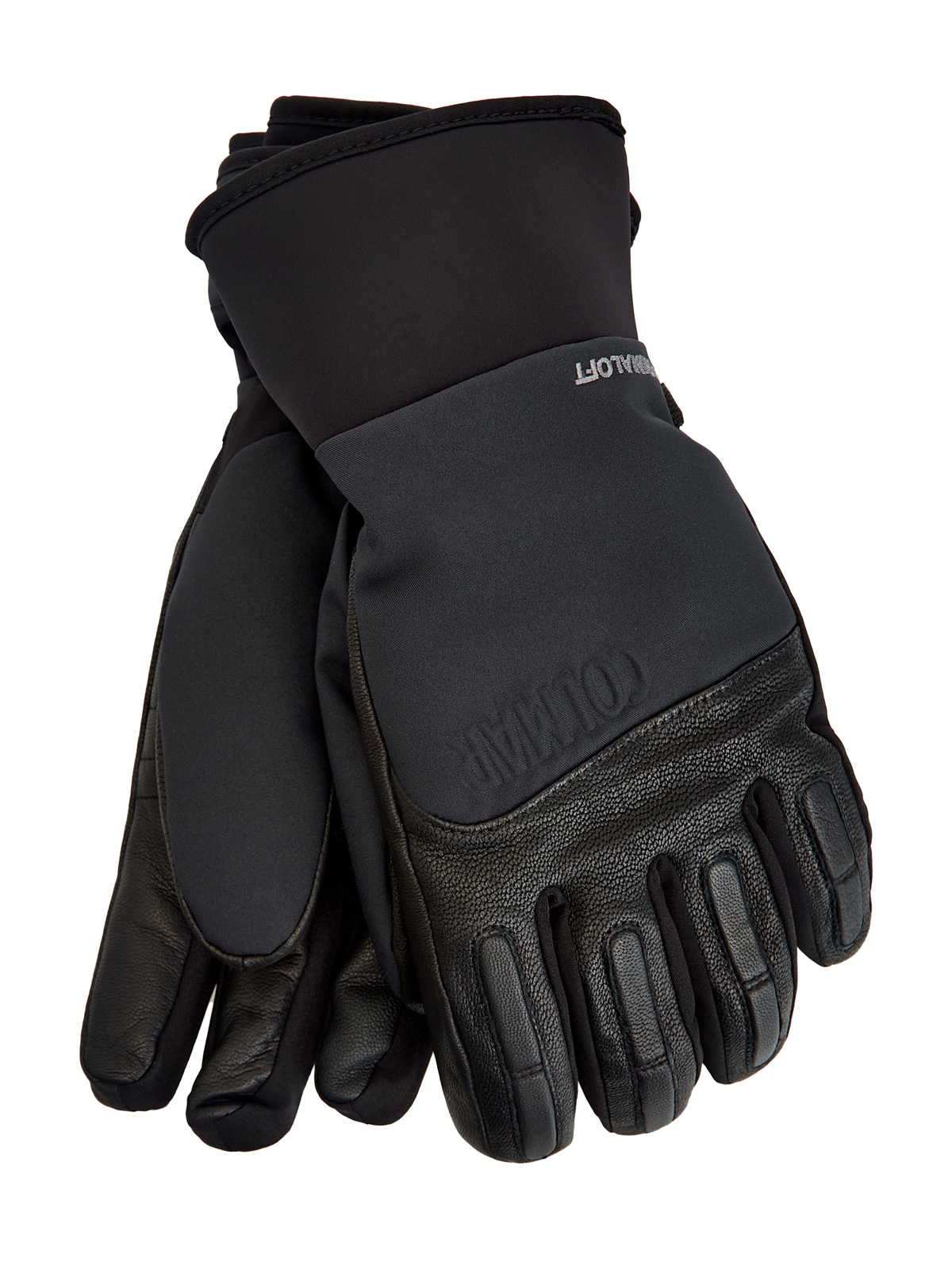 Горнолыжные перчатки из кожи и мембраны с подкладкой PrimaLoft® COLMAR, цвет черный, размер L;XL - фото 1