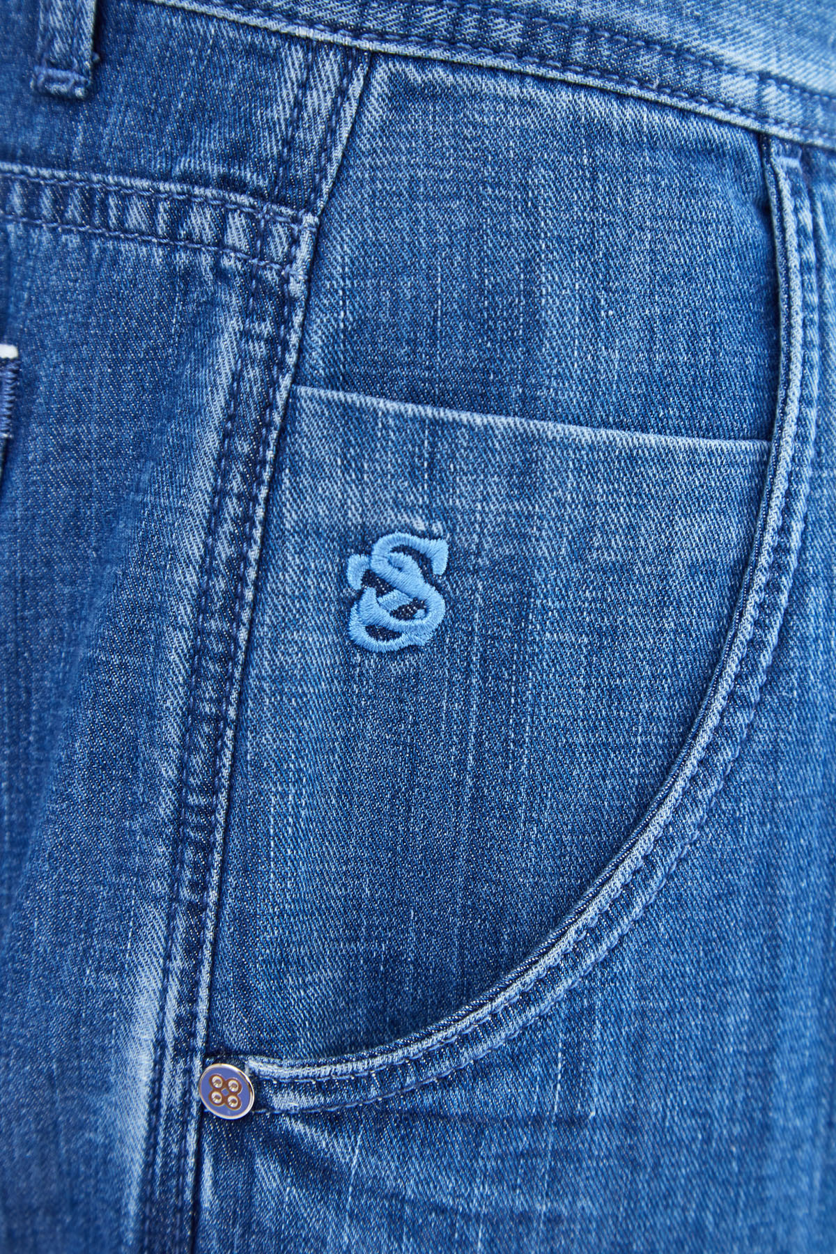 джинсы SCISSOR SCRIPTOR, цвет синий, размер 46;50 - фото 6