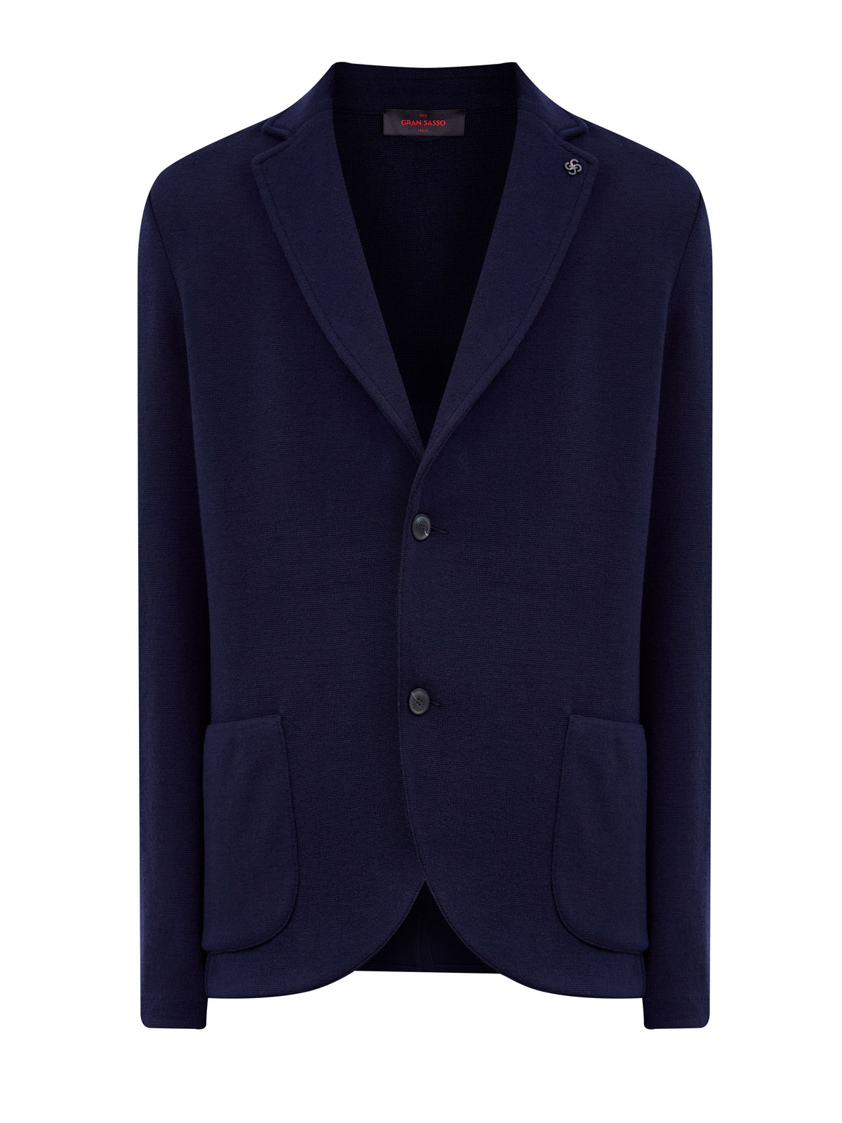 

Однобортный пиджак из шерсти с влагозащитной обработкой, Синий, Однобортный пиджак из шерсти с влагозащитной обработкой