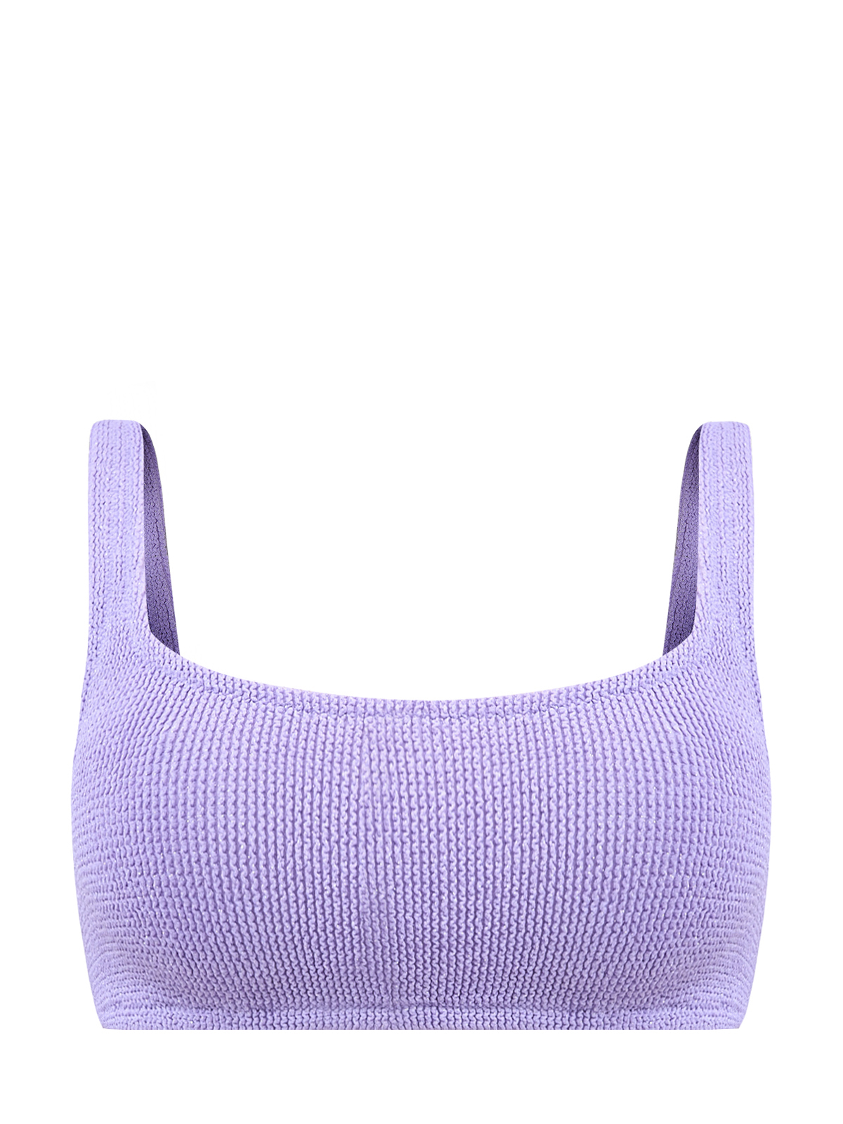 Лиф-бикини Naima Elise из фактурной ткани с нитью ламе MC2 SAINT BARTH, цвет фиолетовый, размер 40;42
