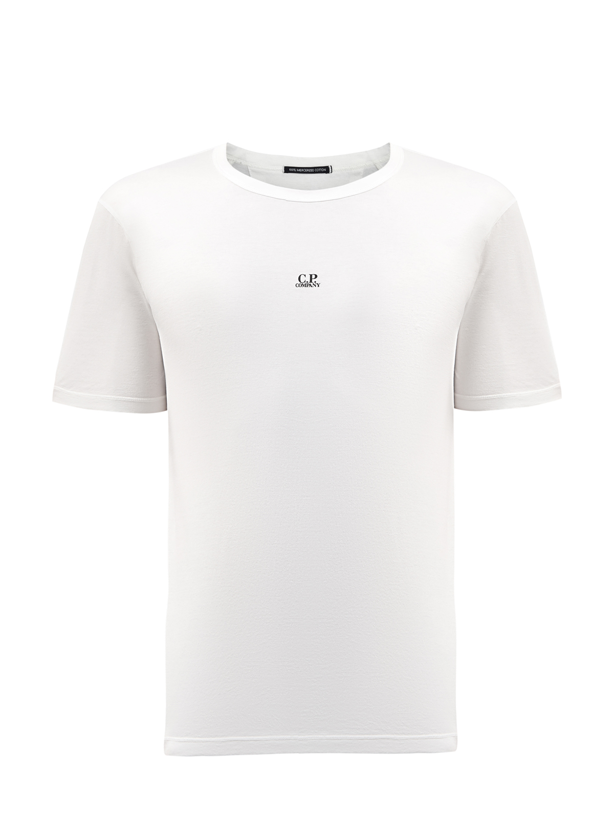 Базовая футболка из джерси с минималистичным принтом