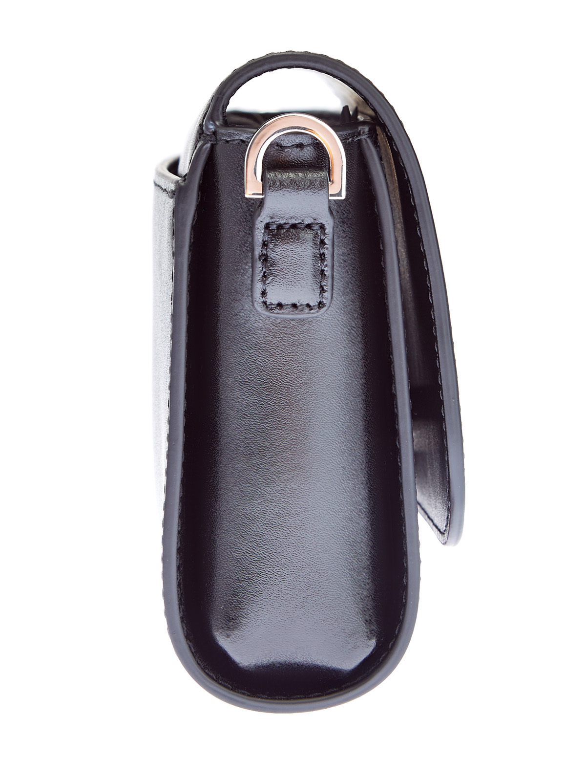 Кожаный клатч K/Ikonik со съемным ремешком-цепочкой KARL LAGERFELD, цвет черный, размер 7;8;9;10 Кожаный клатч K/Ikonik со съемным ремешком-цепочкой - фото 4