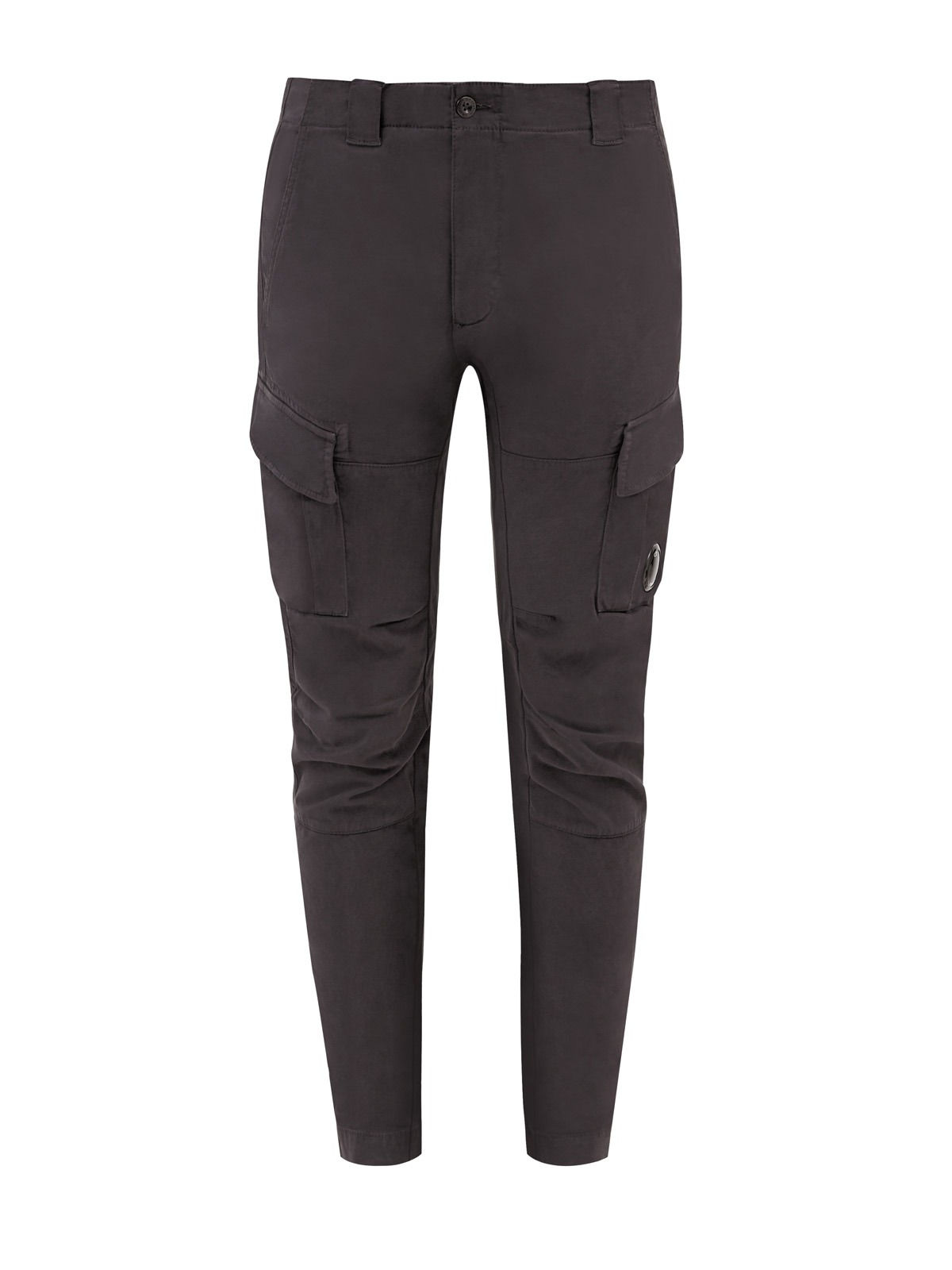 Хлопковые брюки Ergonomic Fit с двумя карманами-карго C.P.COMPANY, цвет серый, размер M;L;XL;2XL;S - фото 1