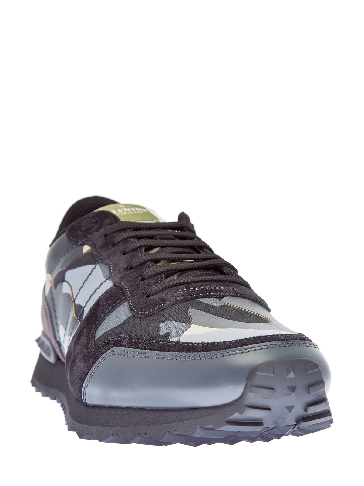Кроссовки Rockrunner с камуфляжным принтом VALENTINO GARAVANI, цвет черный, размер 39;40;41;42;42.5;43;43.5;45;46 - фото 3