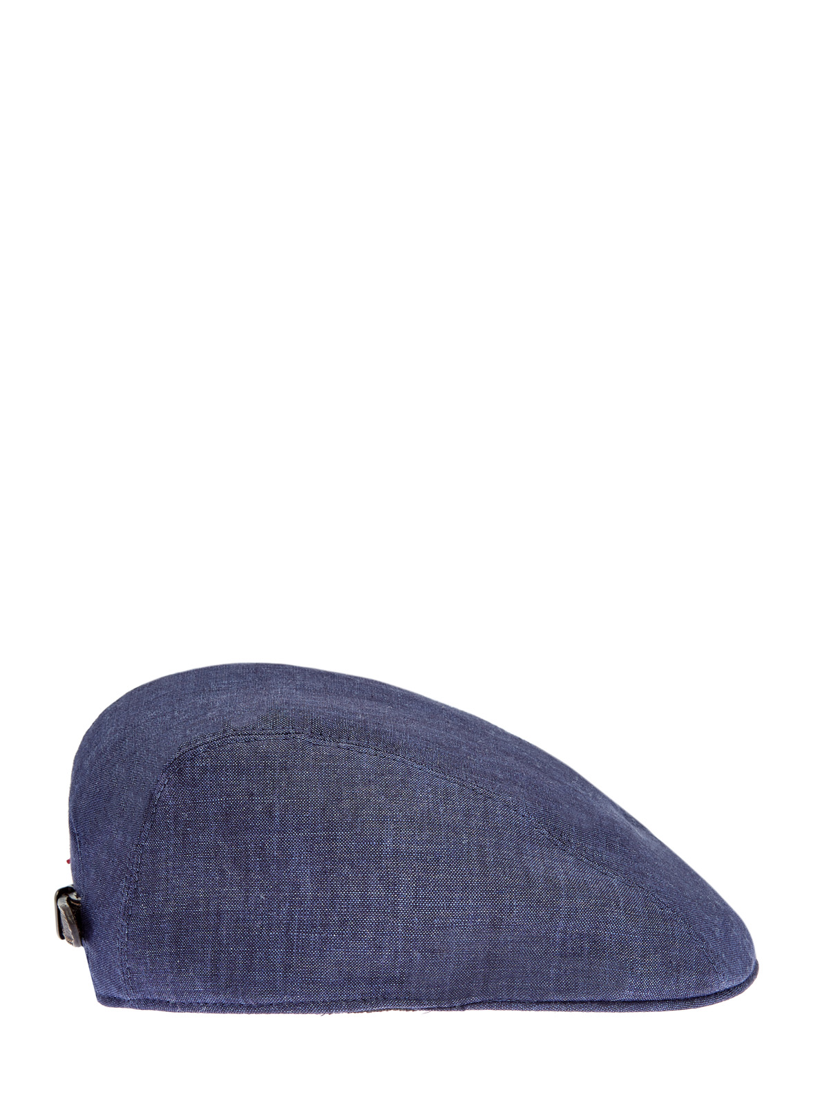Однотонная кепка-коппола из дышащего льна BRUNELLO CUCINELLI, цвет синий, размер L;XL - фото 3