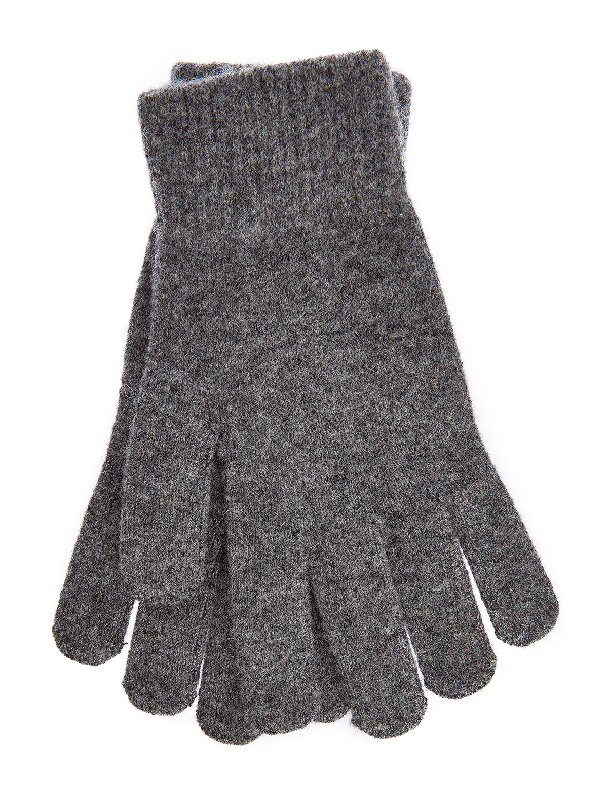 

Перчатки из меланжевой шерсти и кашемира, Серый, Перчатки из меланжевой шерсти и кашемира