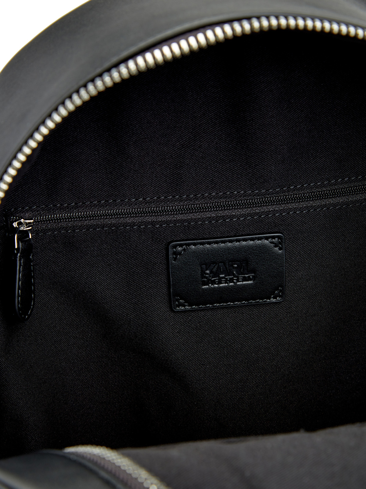 Вместительный рюкзак Rue St-Guillaume из гладкой эко-кожи KARL LAGERFELD, цвет черный, размер 37;38;39;40;41;42 - фото 7
