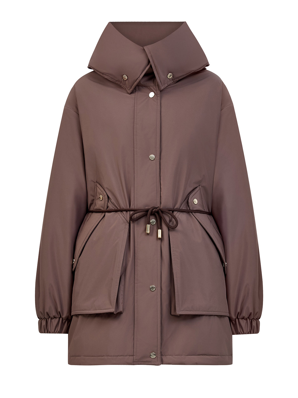 Пуховая парка Numana с макро-карманами и завязками