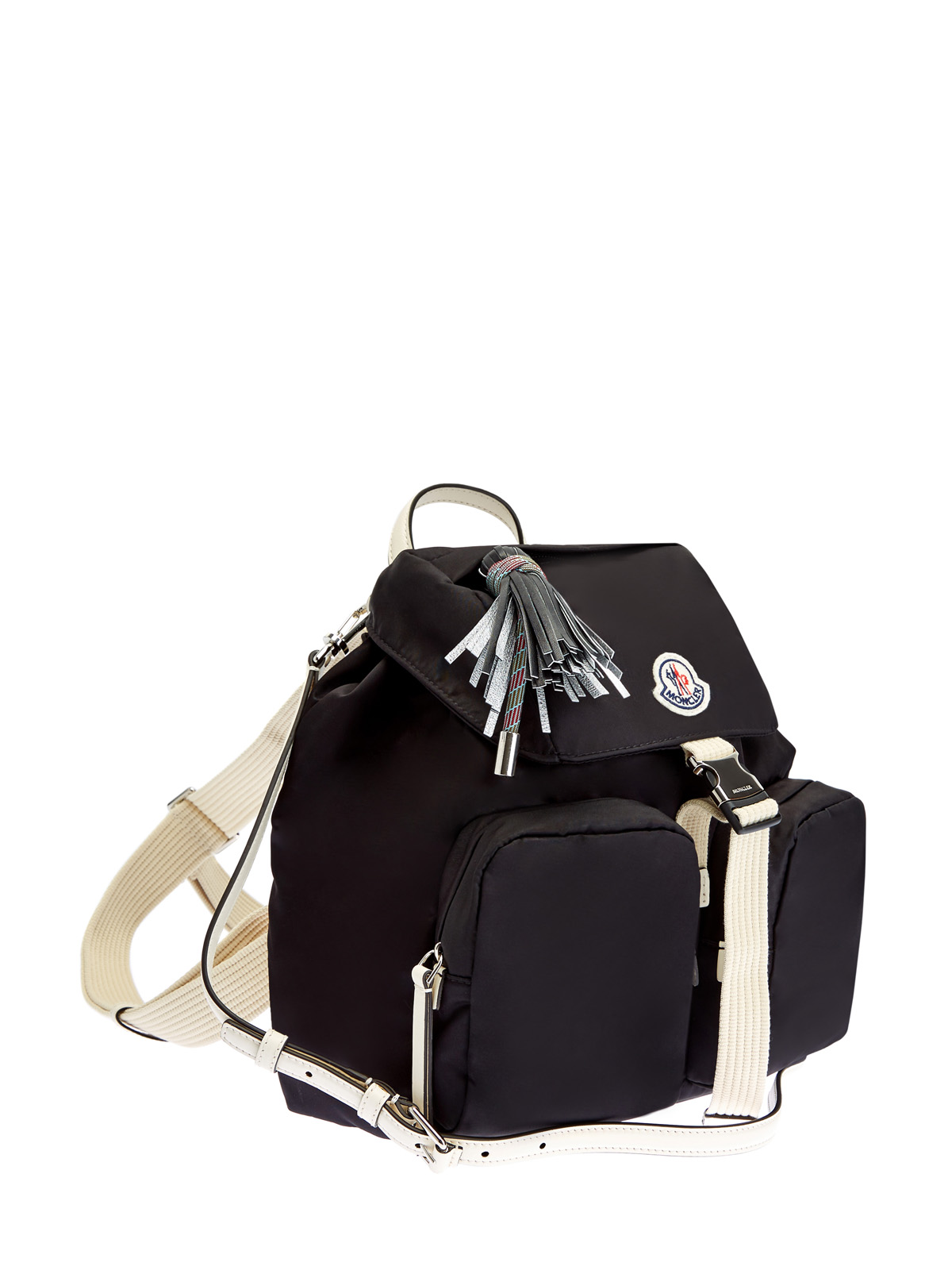 Нейлоновый рюкзак Dauphine с отделкой из матовой кожи MONCLER, цвет черный, размер 5;6;7;9 - фото 3
