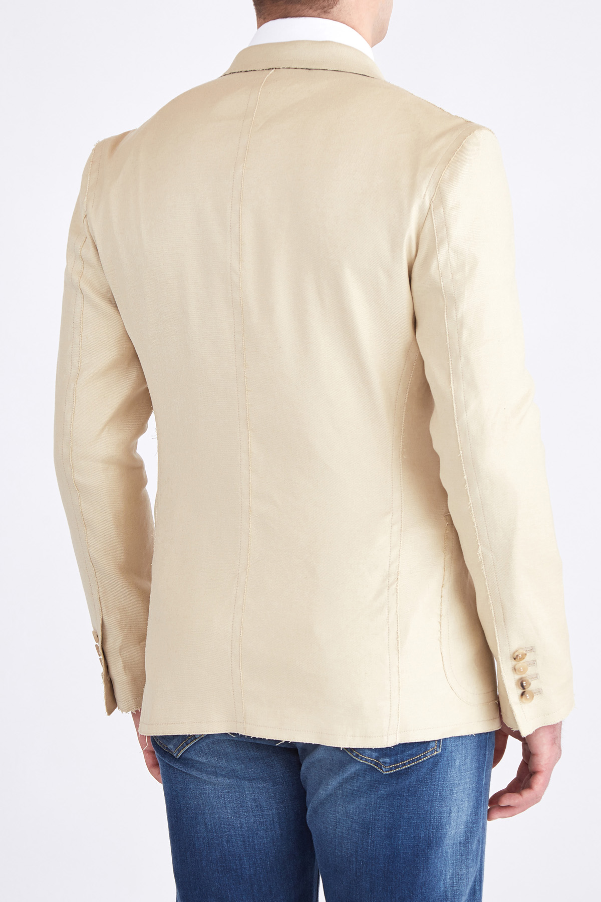 пиджак ERMANNO SCERVINO, цвет бежевый, размер 48;50;52 - фото 4