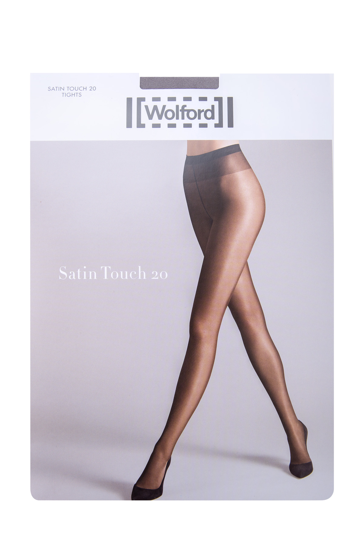 

Колготки Satin Touch 20 den серого цвета с моделирующим эффектом