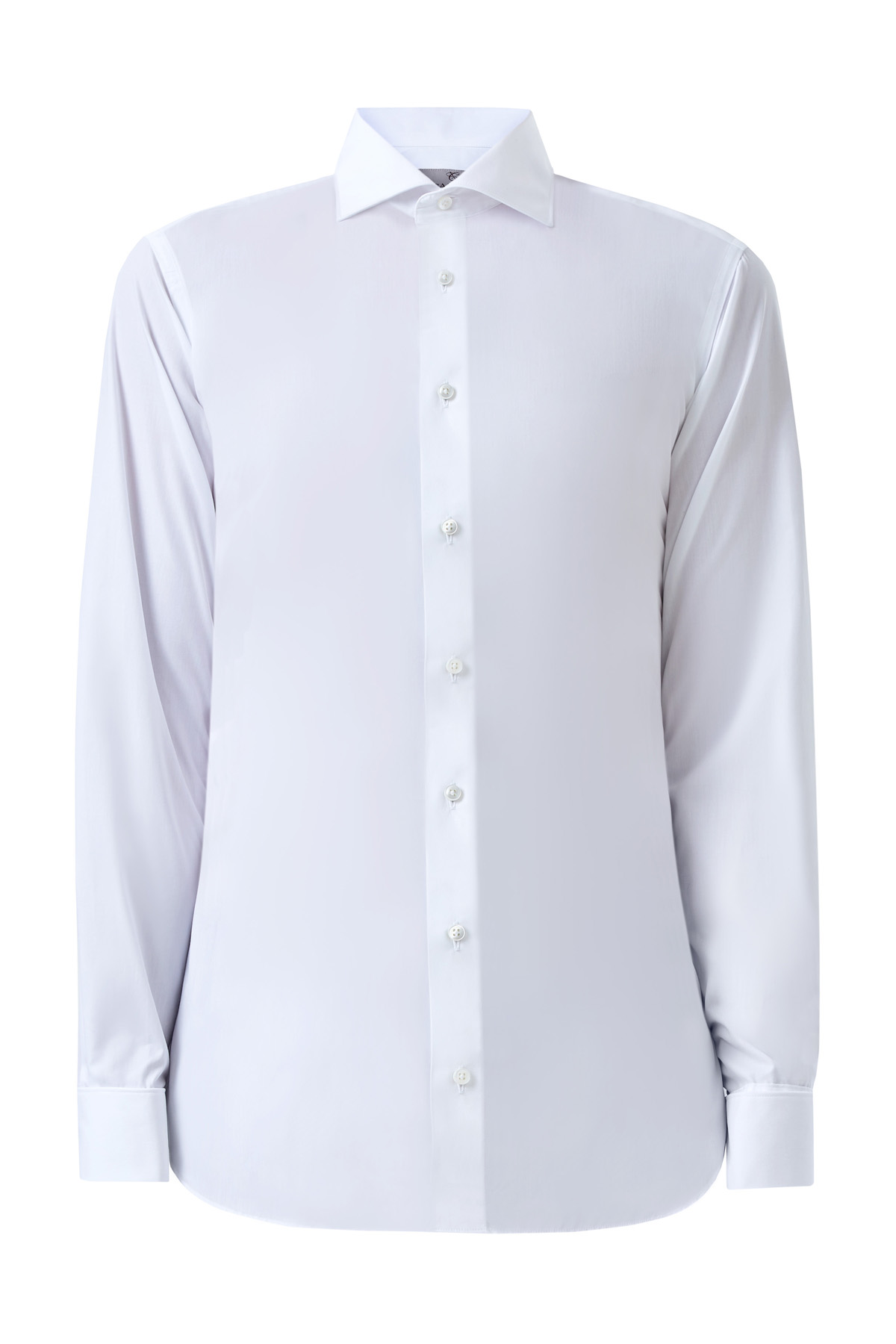 Белая рубашка Modern Fit с манжетами под запонки CANALI, цвет белый, размер 52;56 - фото 1