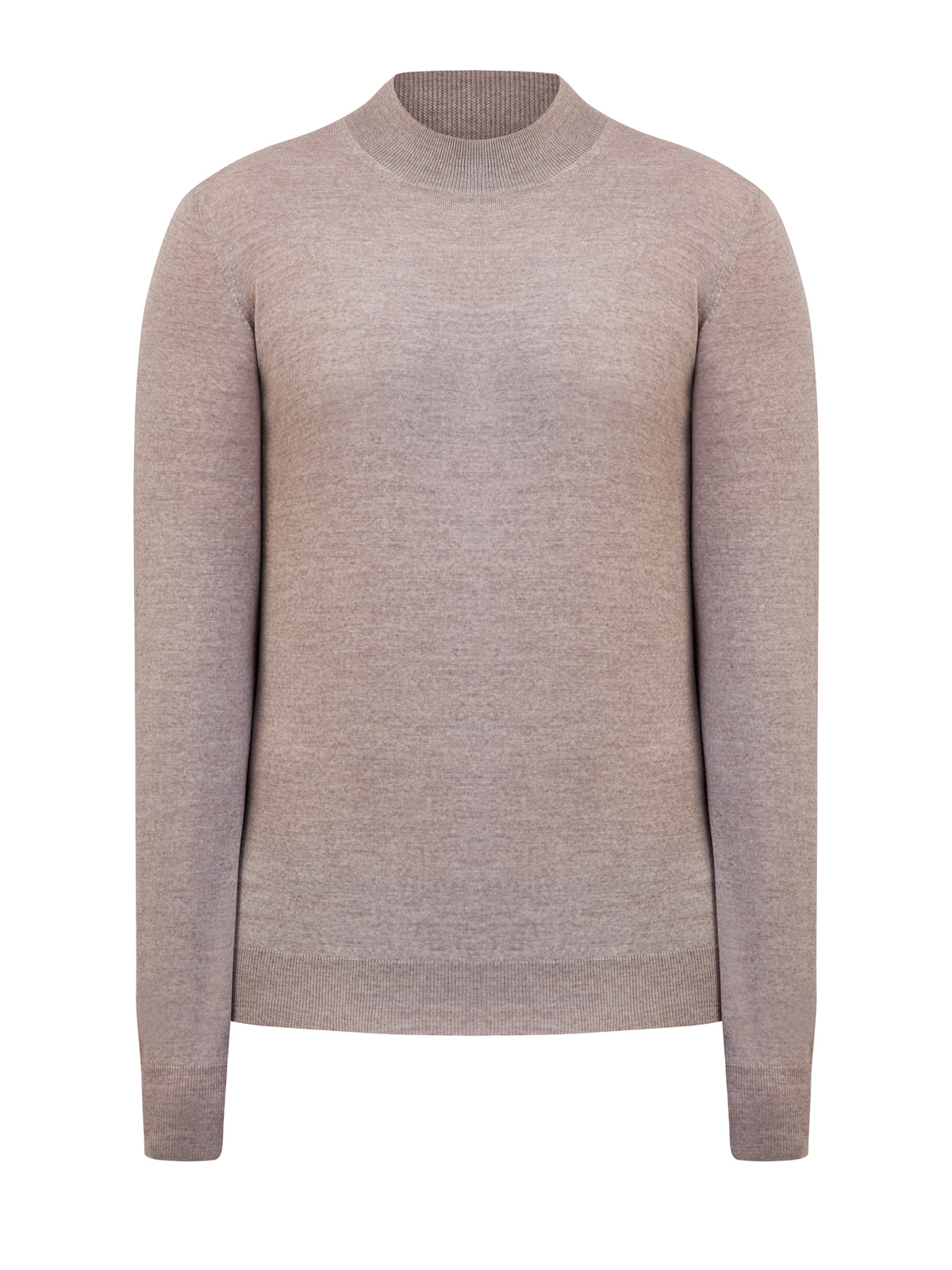 Джемпер из тонкой шерсти с отделкой английской вязки 31320₽