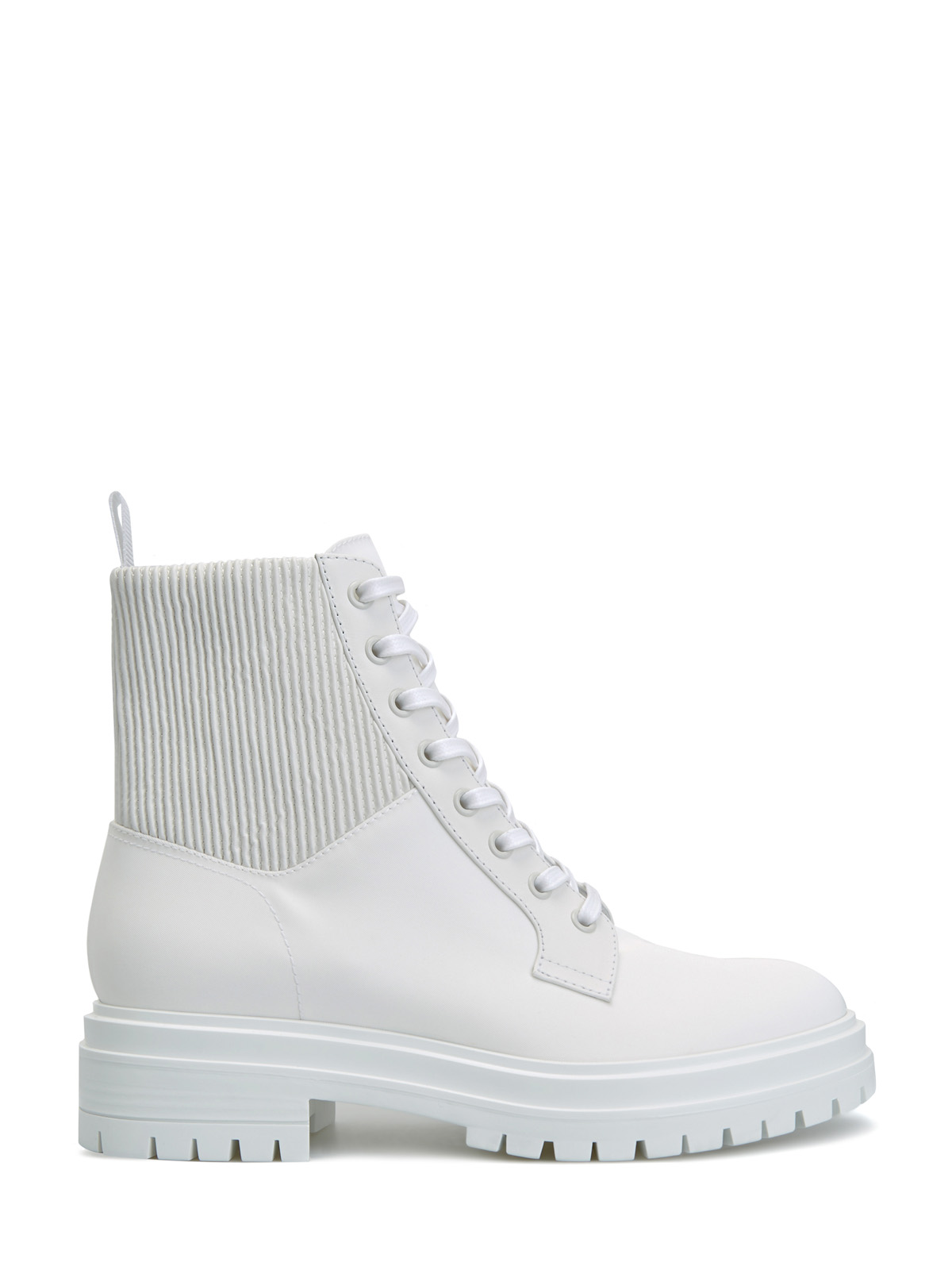 Белые ботинки Martis из кожи с массивной подошвой GIANVITO ROSSI, цвет белый, размер 36;36.5;37;37.5;38.5;40;40.5 - фото 1