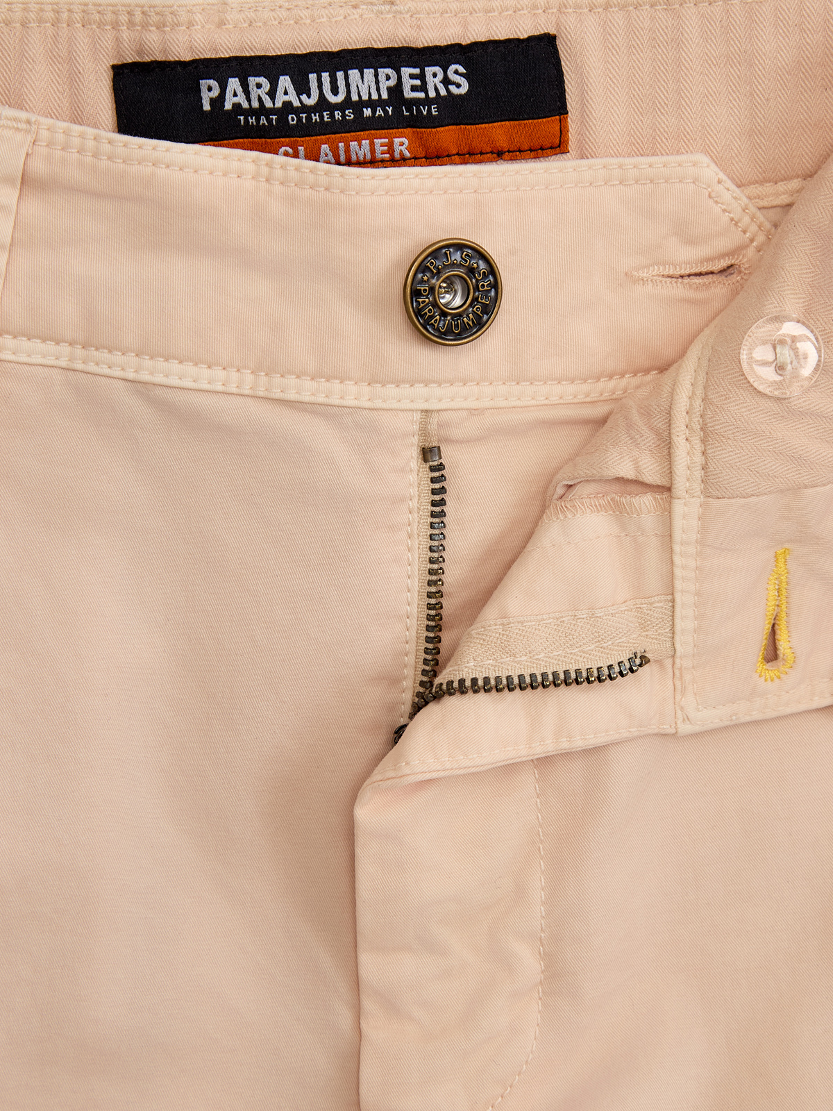 Свободные брюки-карго Lela из хлопкового твила Pima PARAJUMPERS, цвет бежевый - фото 6