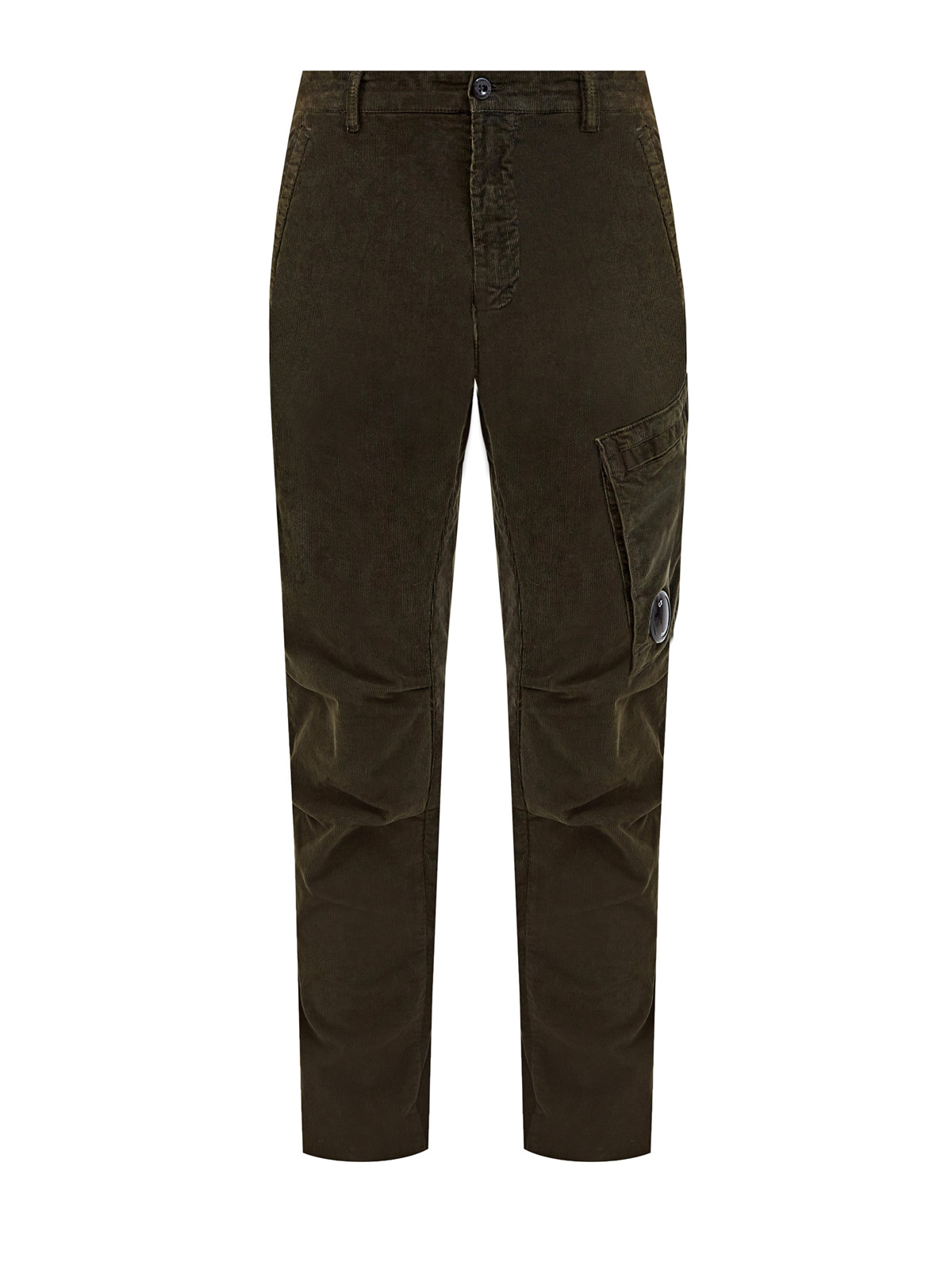 Вельветовые брюки в стиле карго с линзой C.P. Company